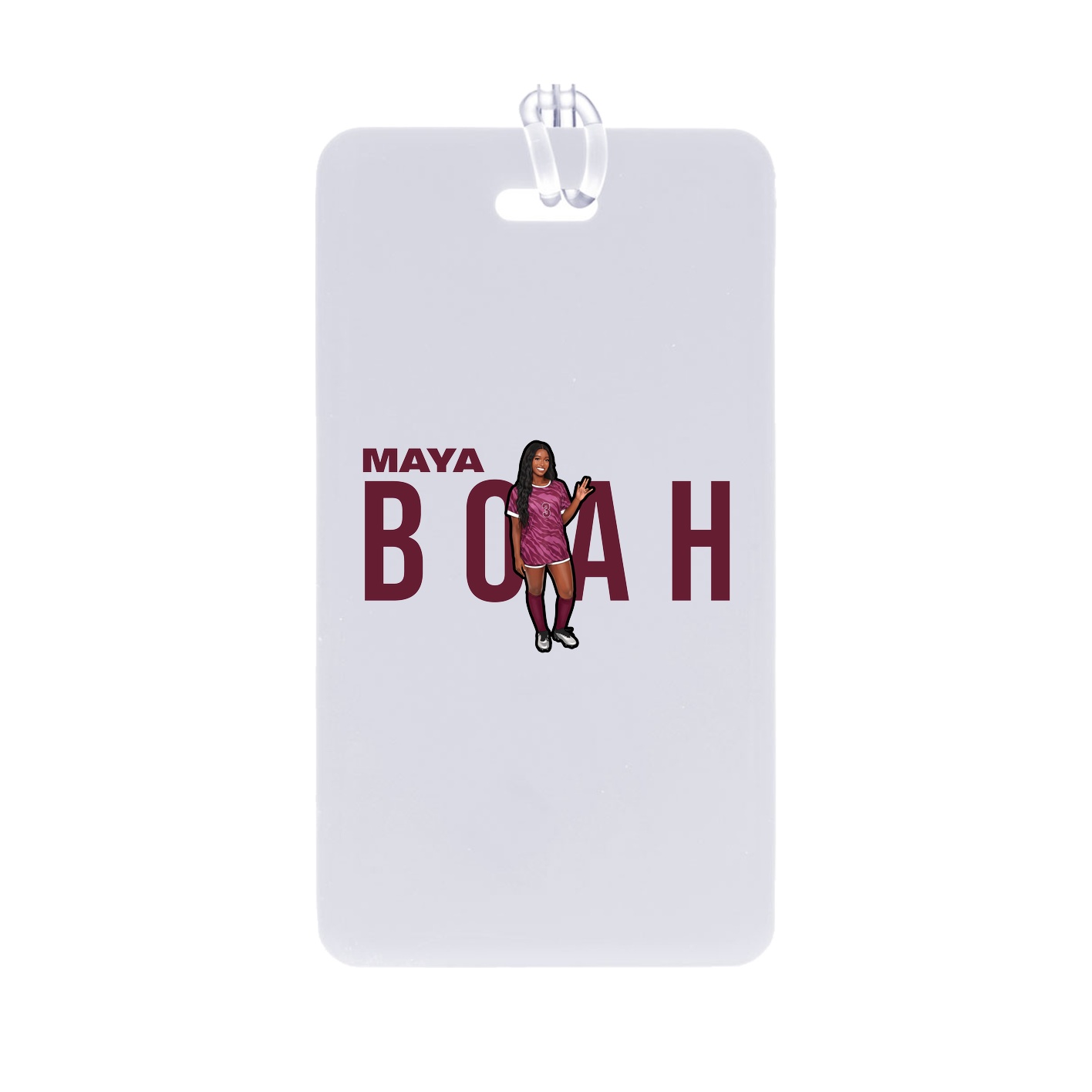 Bag Tag — Player Name in Classic