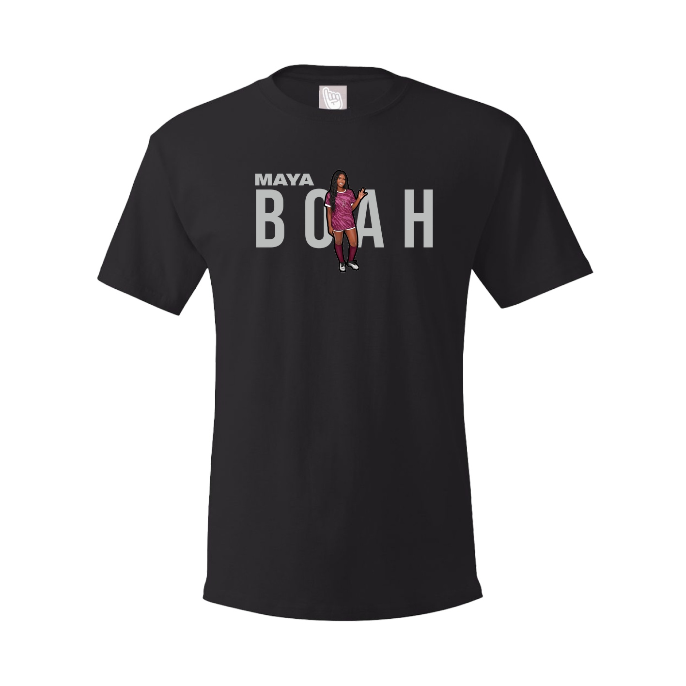 Youth Tee — Player Name in Black