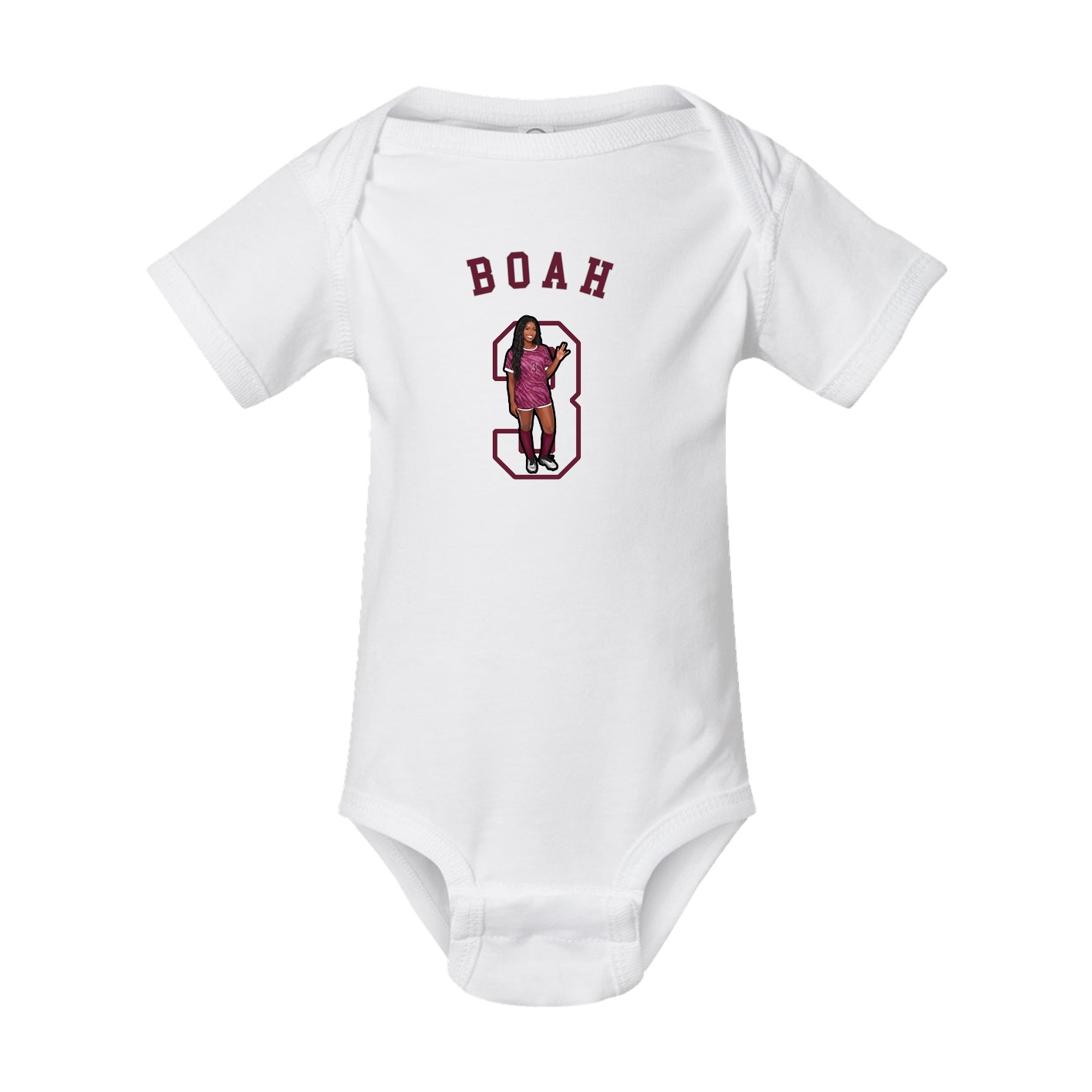 Baby Onesie — Shirsey Arch in White