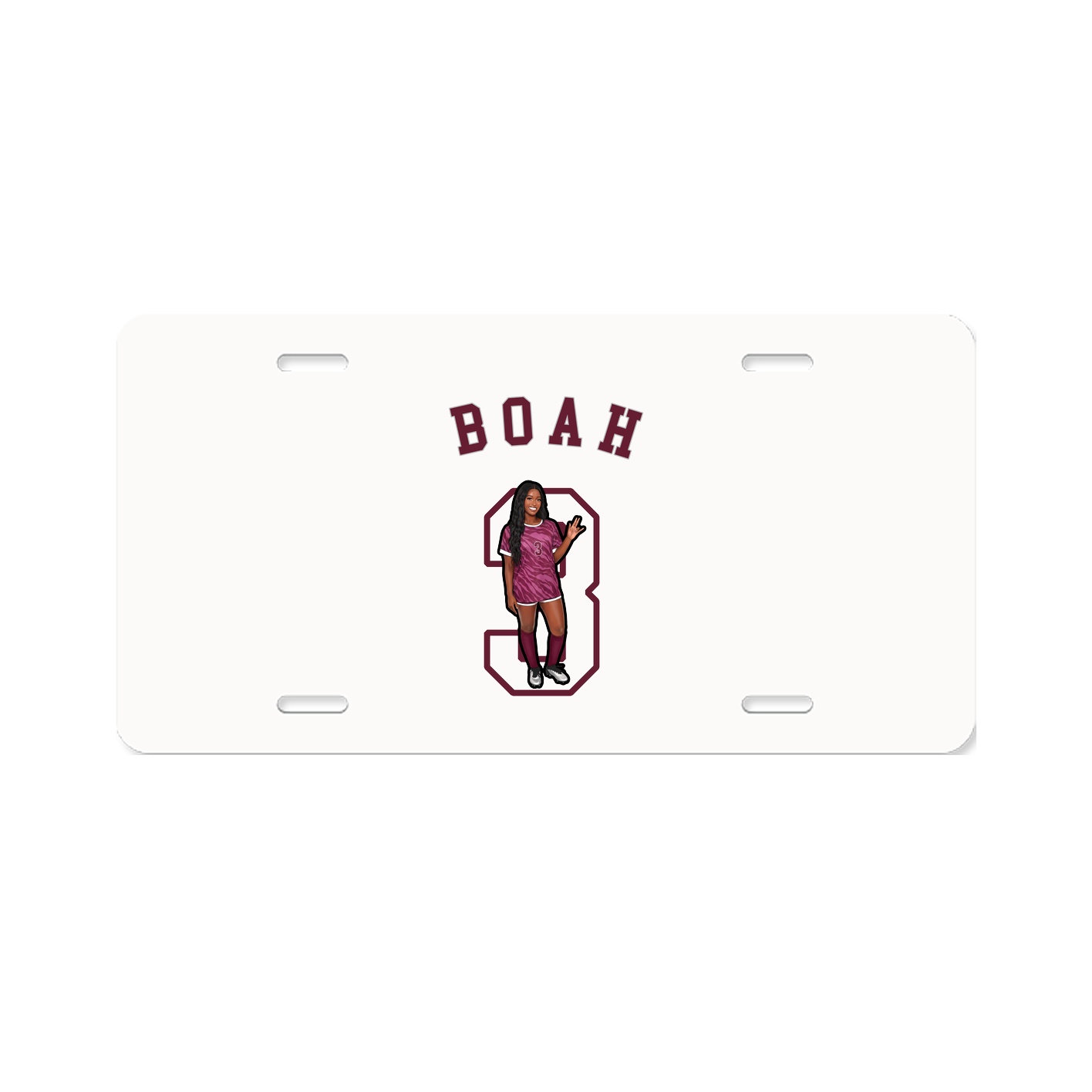 License Plate — Shirsey Arch in Classic