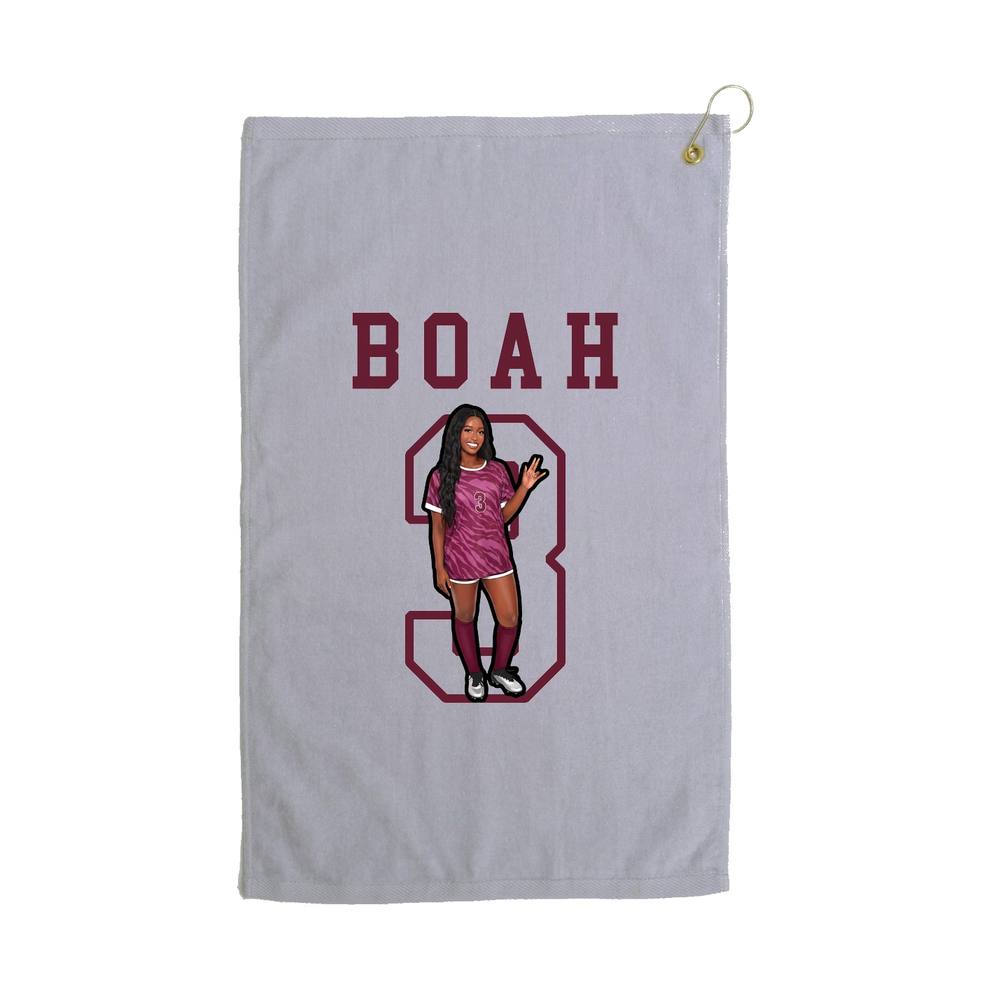 Golf Towel — Shirsey in Grey
