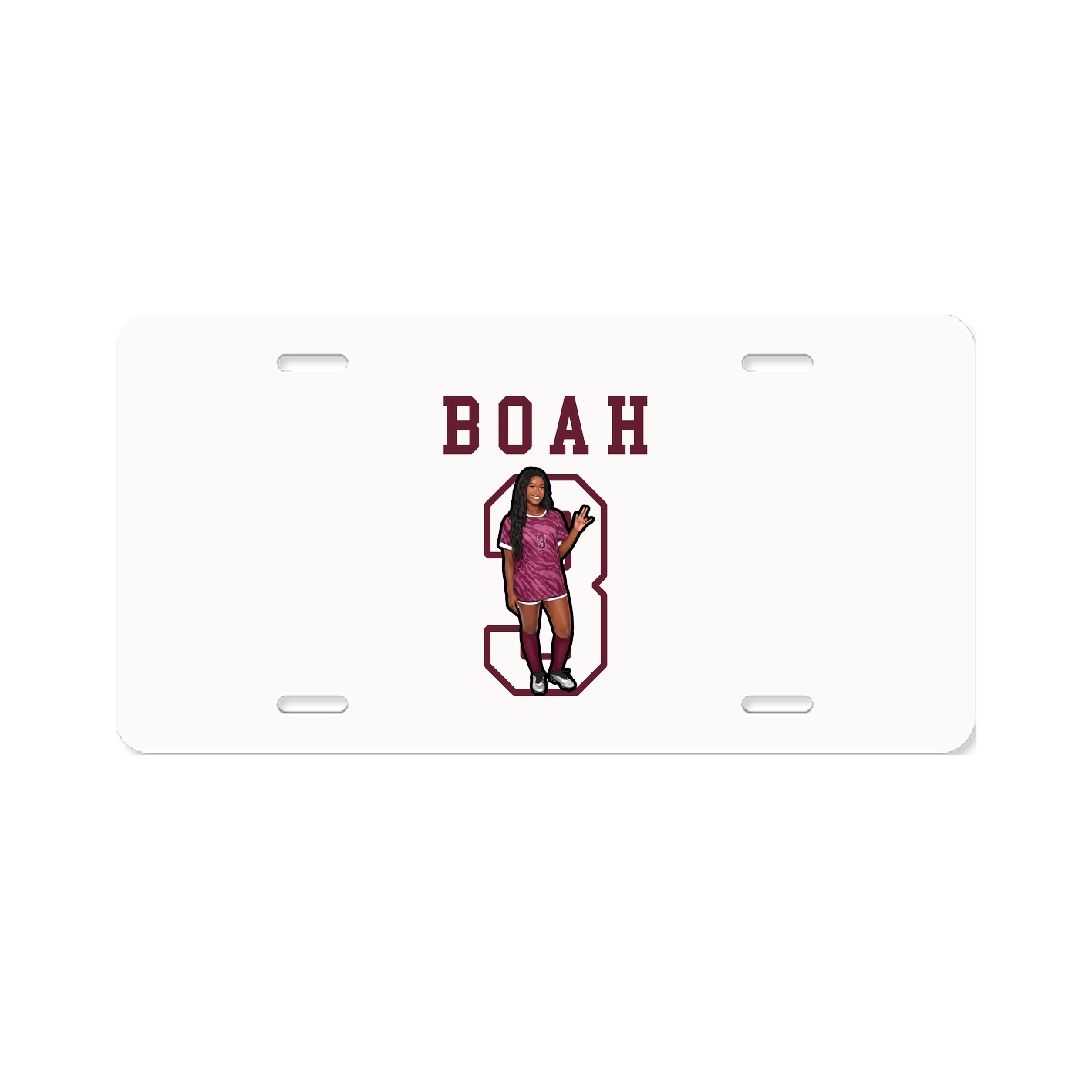 License Plate — Shirsey in Classic