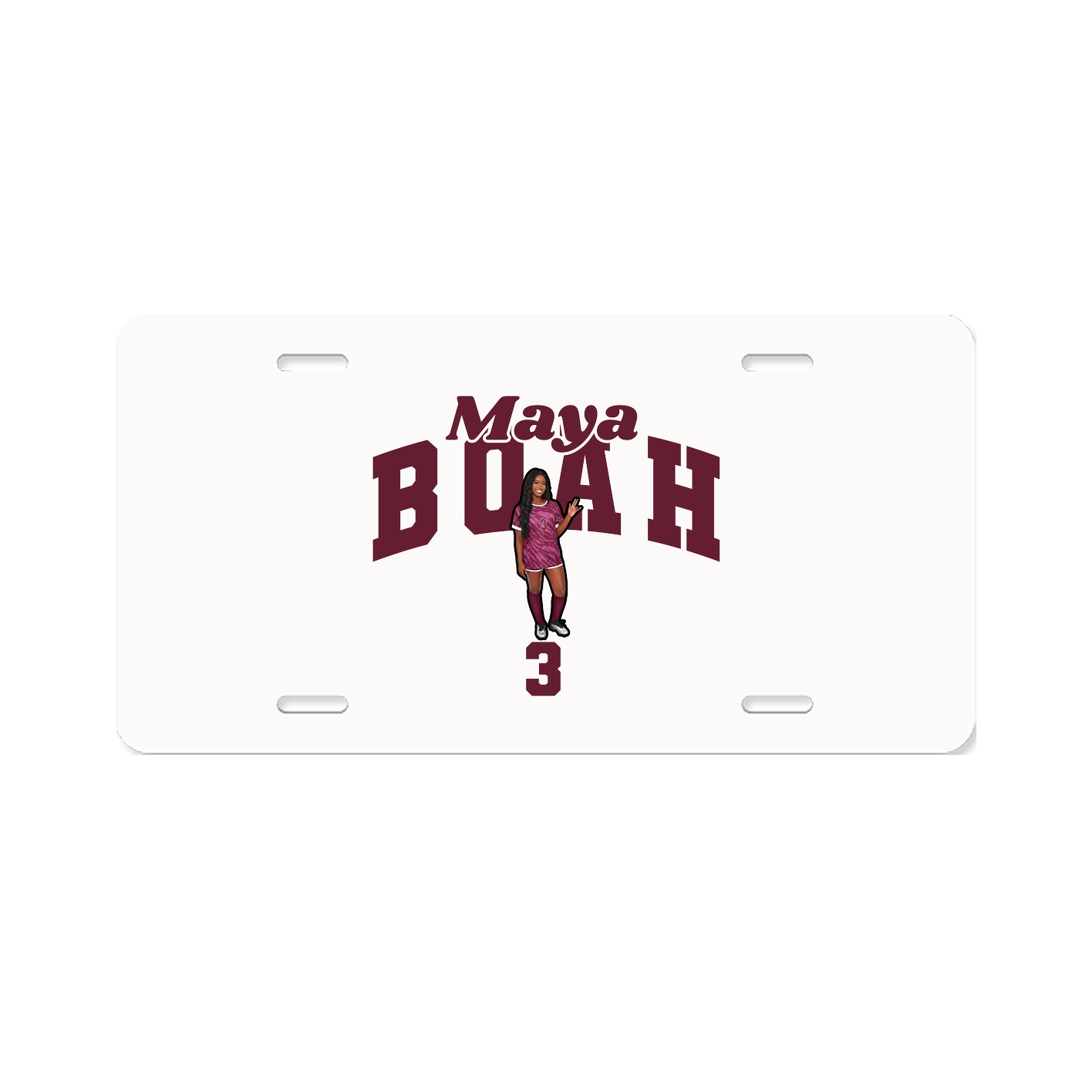 License Plate — Signature Arch in Classic
