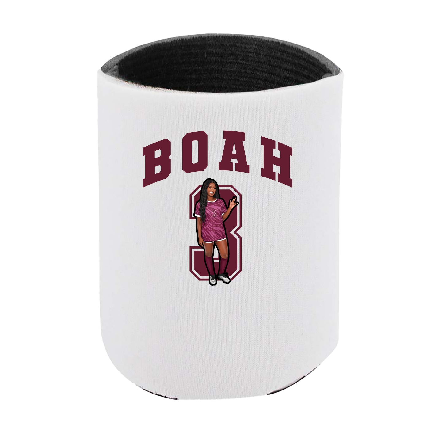 Can Holder — Number in White