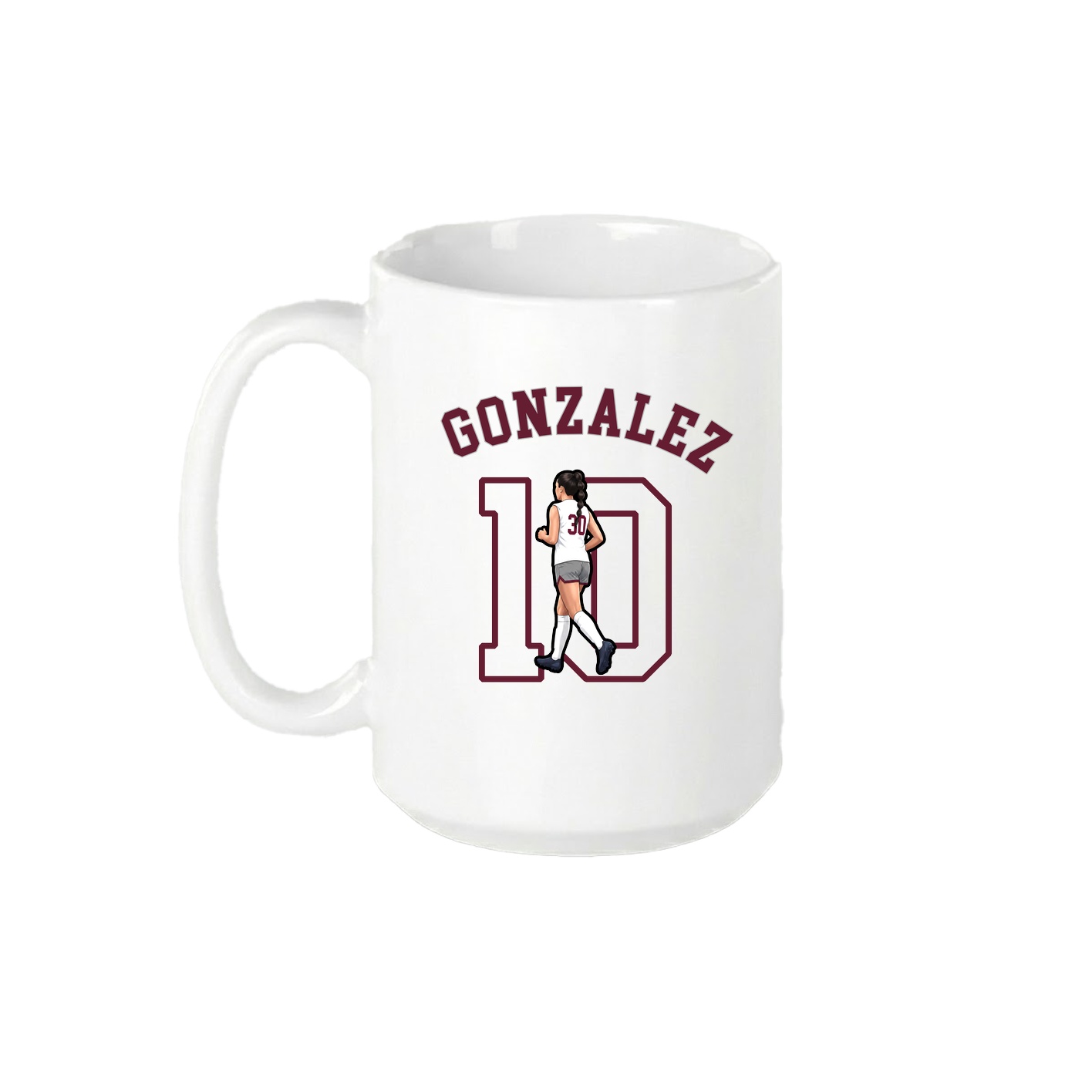 15oz Coffee Mug — Shirsey Arch in White