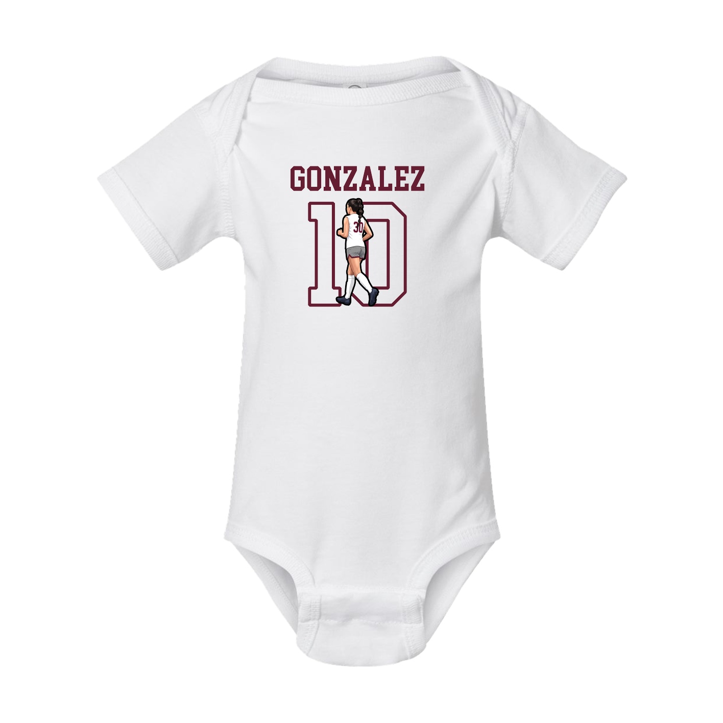 Baby Onesie — Shirsey in White