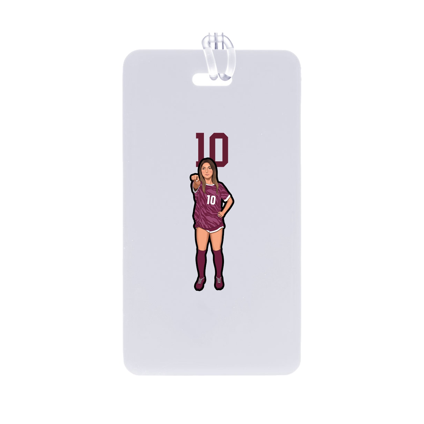 Bag Tag — Number Top in Classic