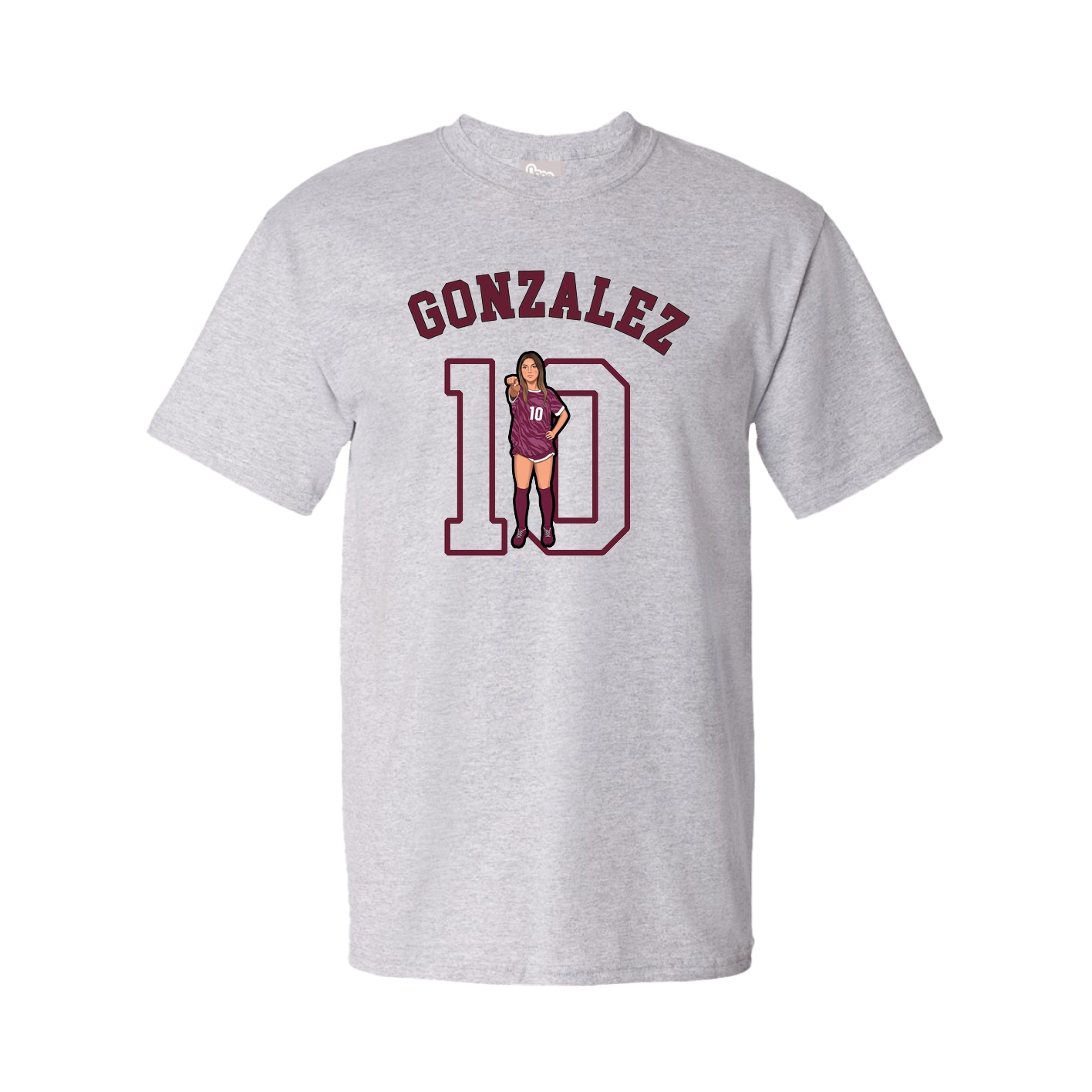 Youth Tee — Shirsey Arch in Grey