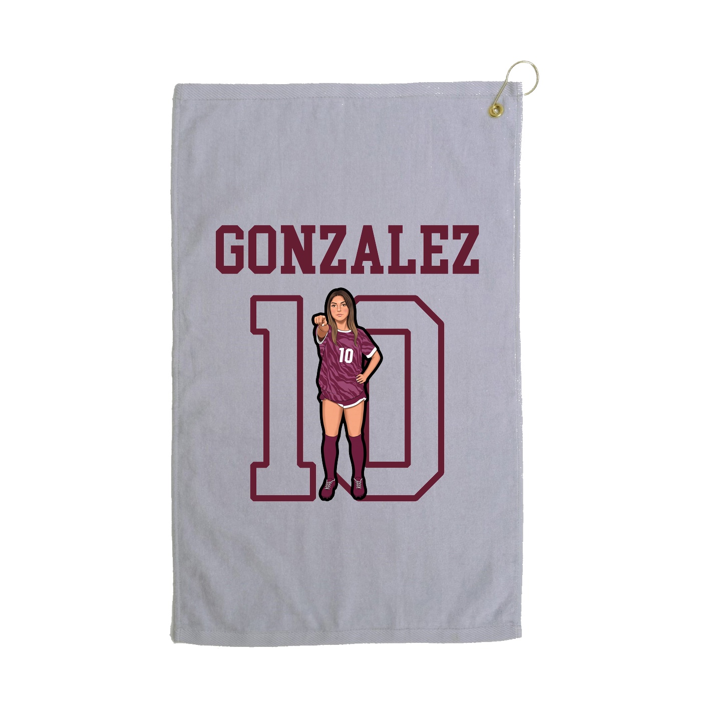 Golf Towel — Shirsey in Grey