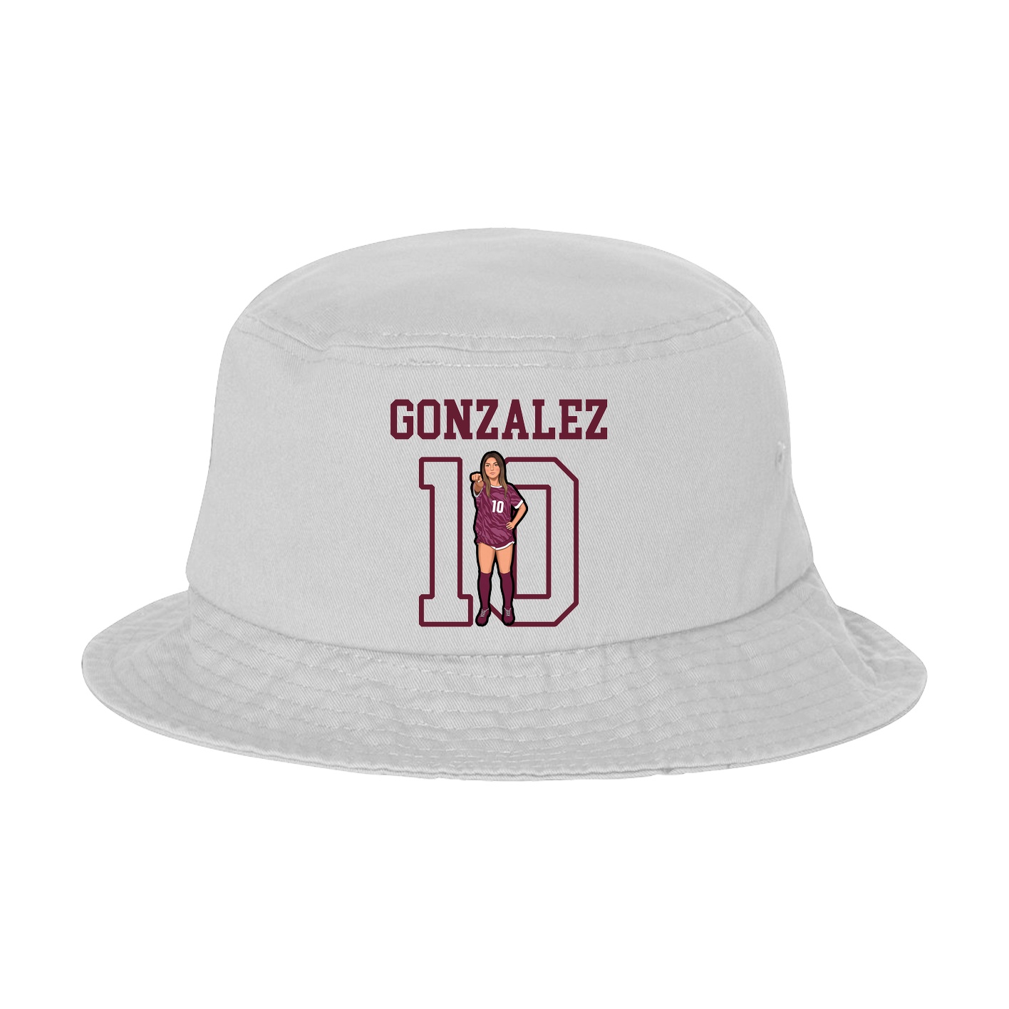 Bucket Cap — Shirsey in White