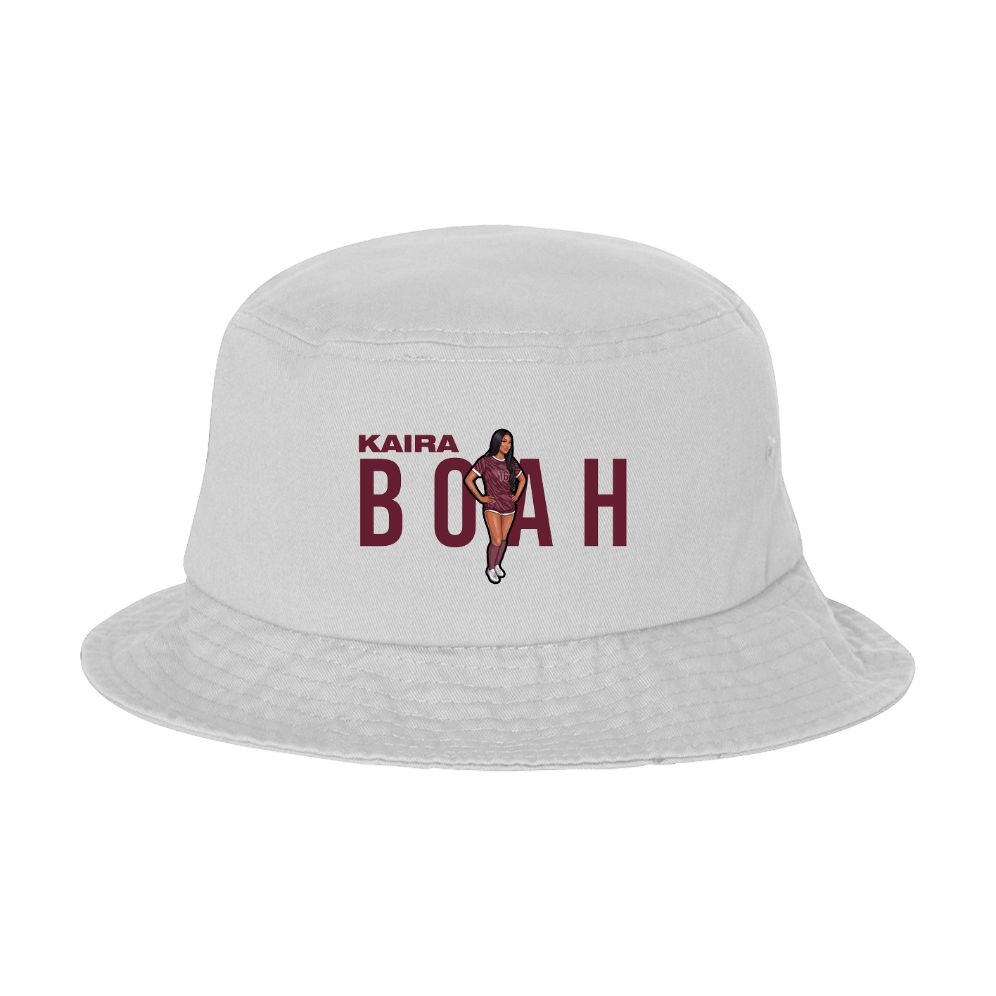 Bucket Cap — Player Name in White