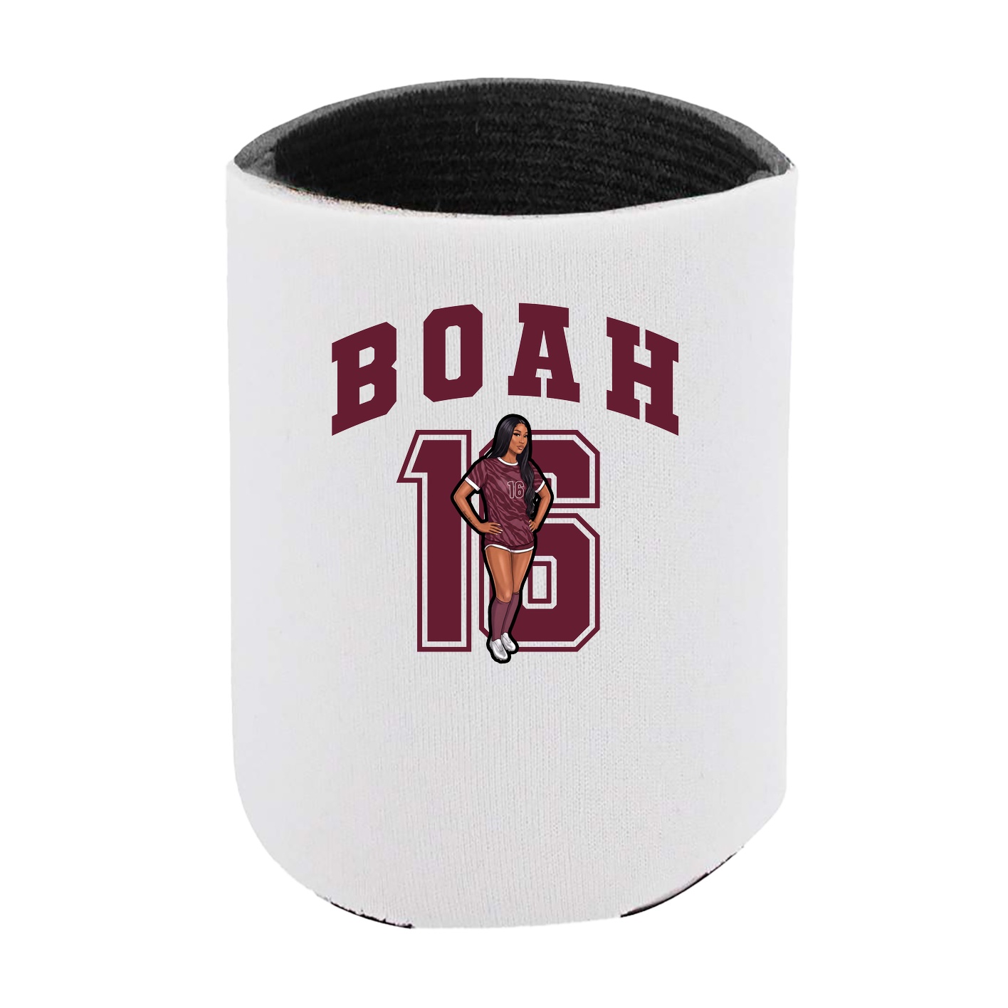 Can Holder — Number in White