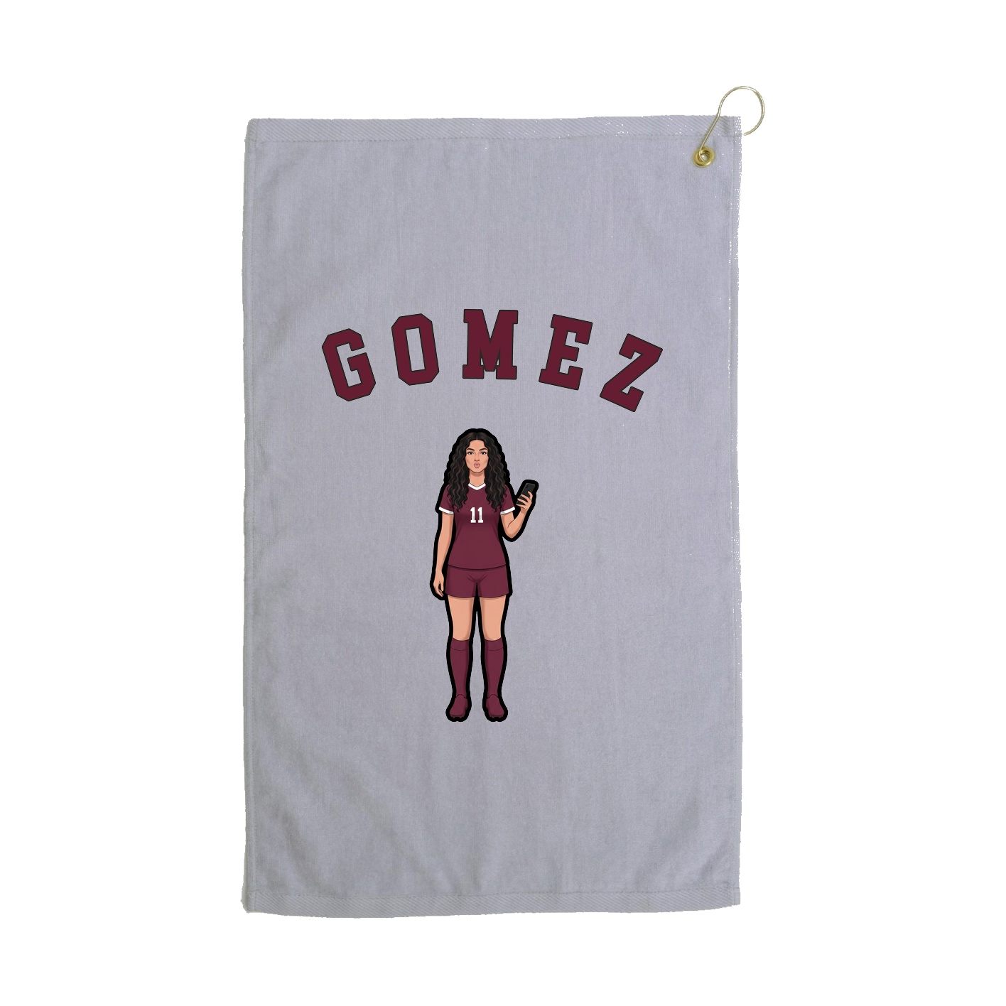 Golf Towel — Shirsey Arch in Grey