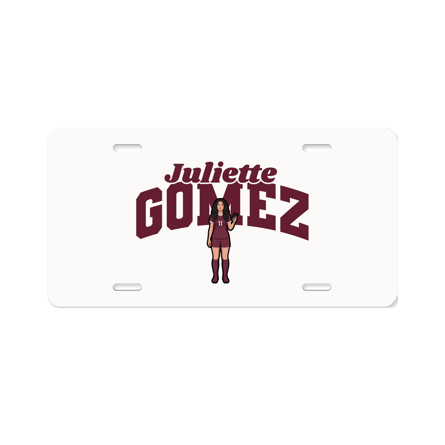 License Plate — Signature Arch in Classic