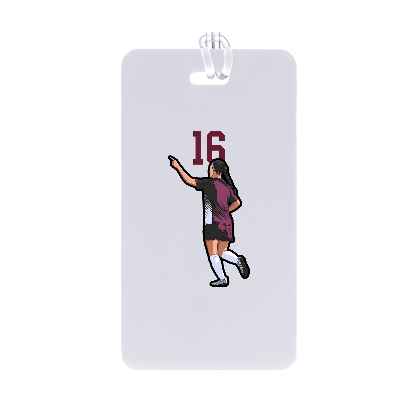 Bag Tag — Number Top in Classic