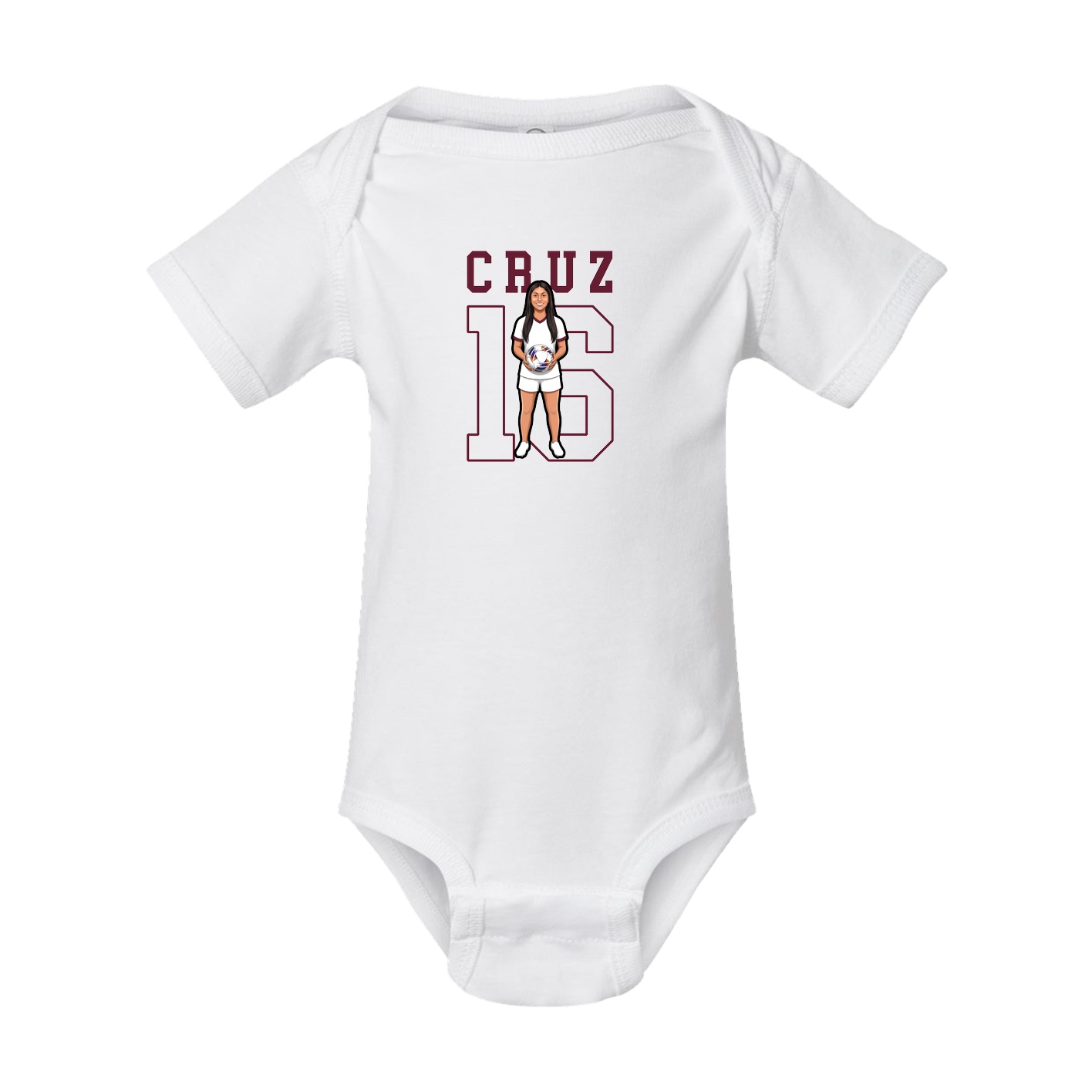Baby Onesie — Shirsey in White
