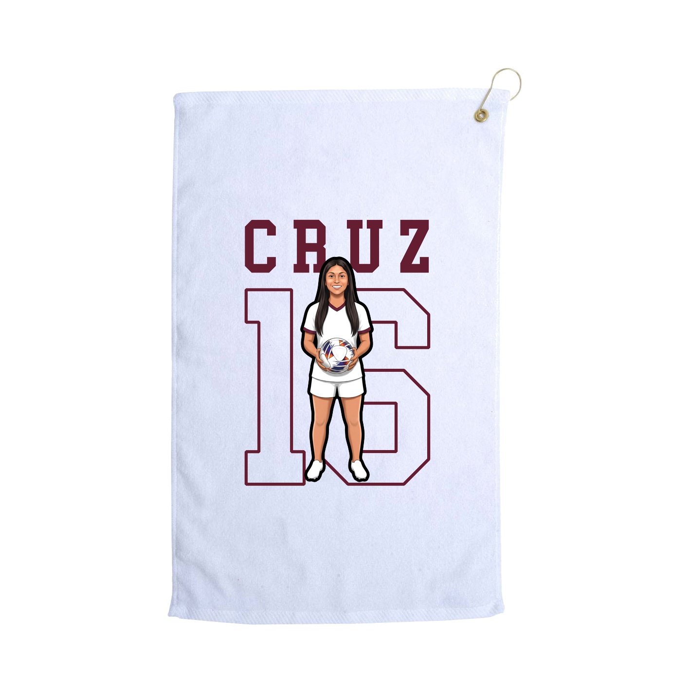 Terry Velour Golf Towel