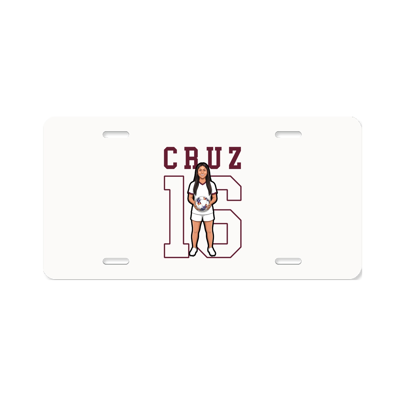 License Plate — Shirsey in Classic