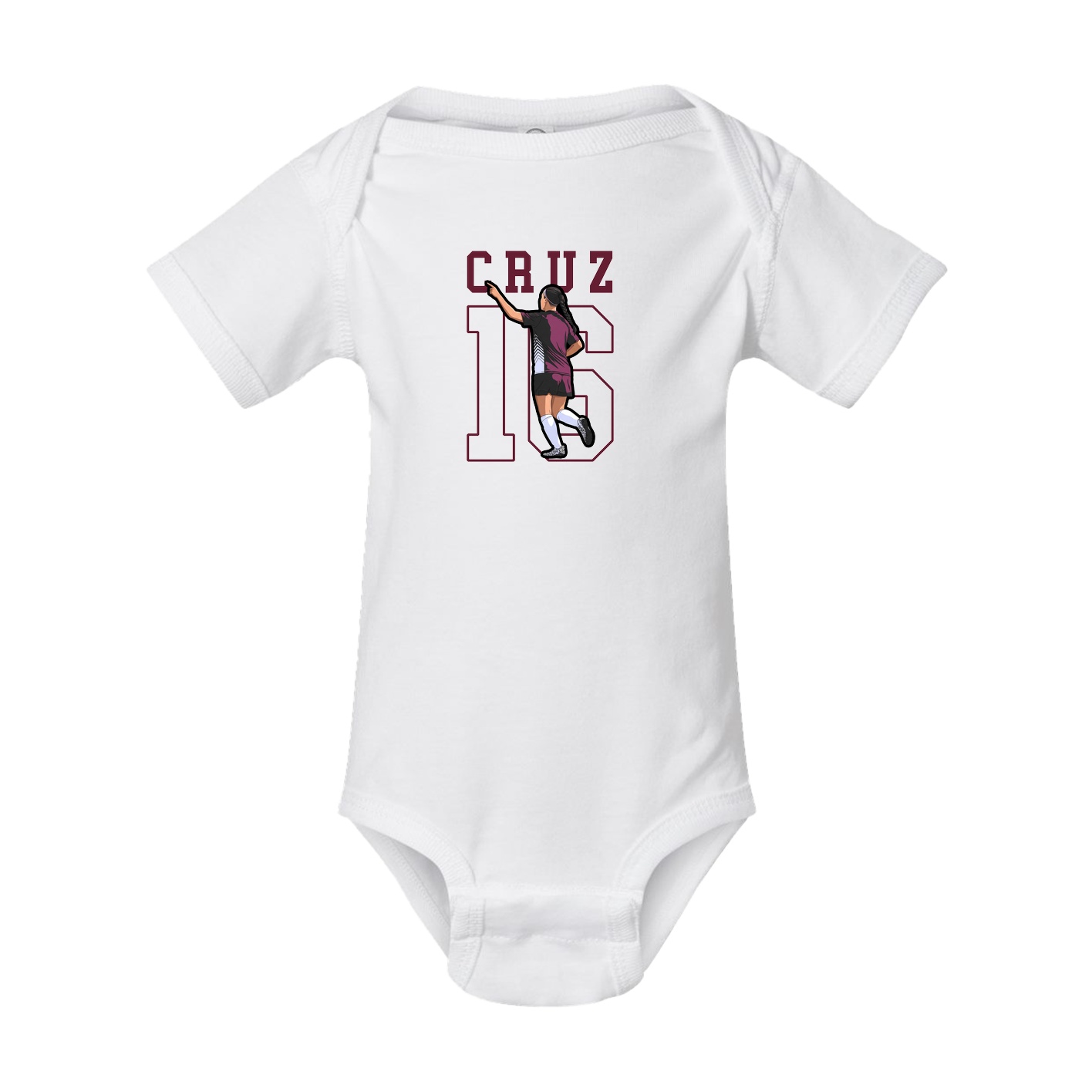 Baby Onesie — Shirsey in White