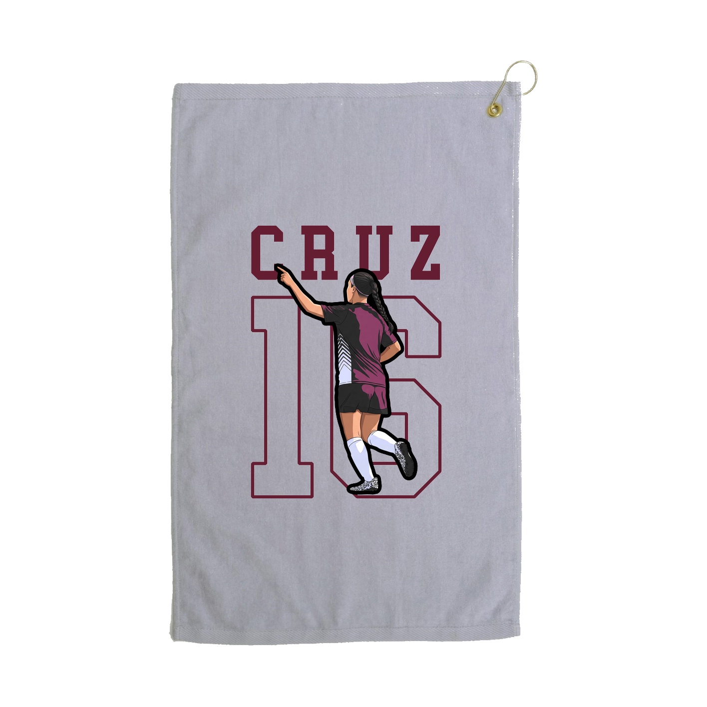 Golf Towel — Shirsey in Grey