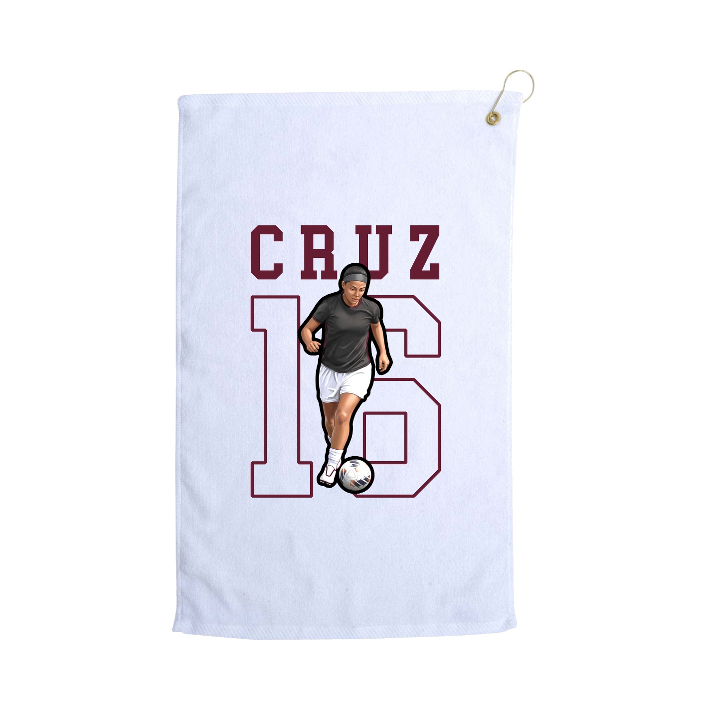 Golf Towel — Shirsey in White