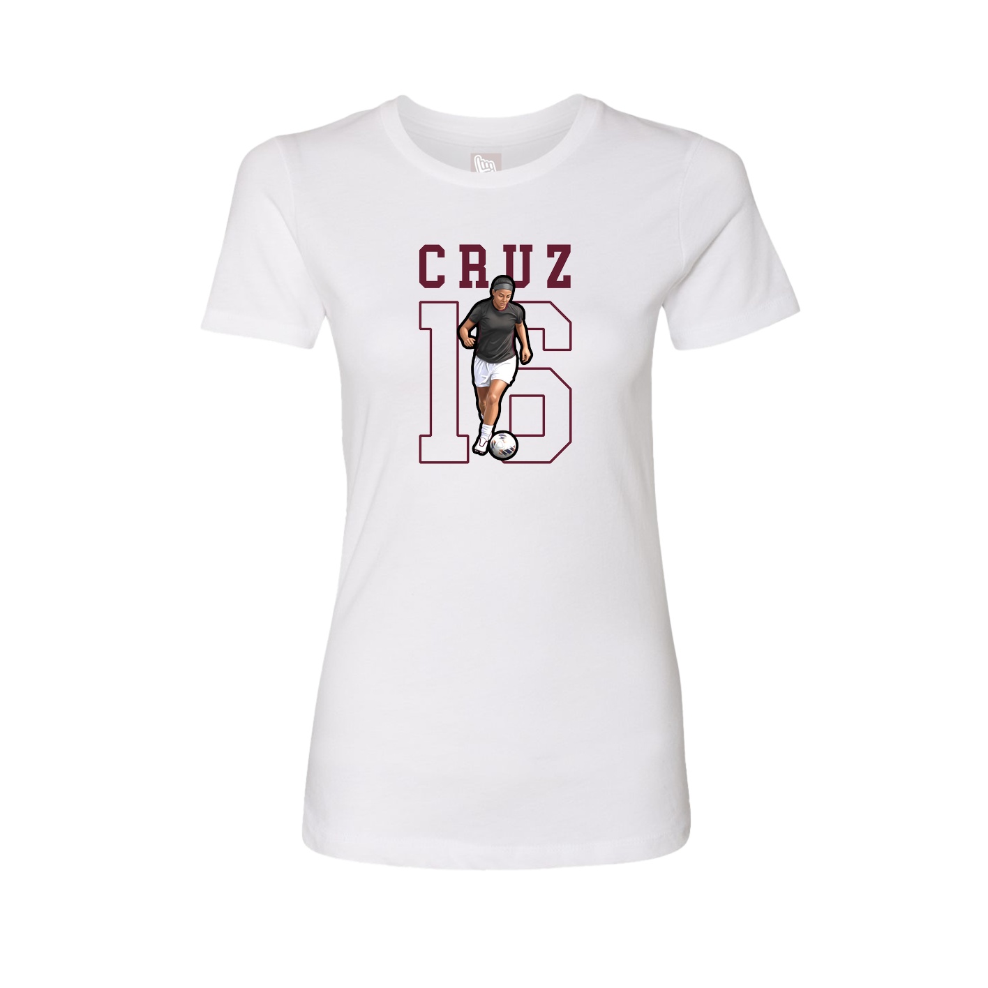 Fitted Women's Tee — Shirsey in White