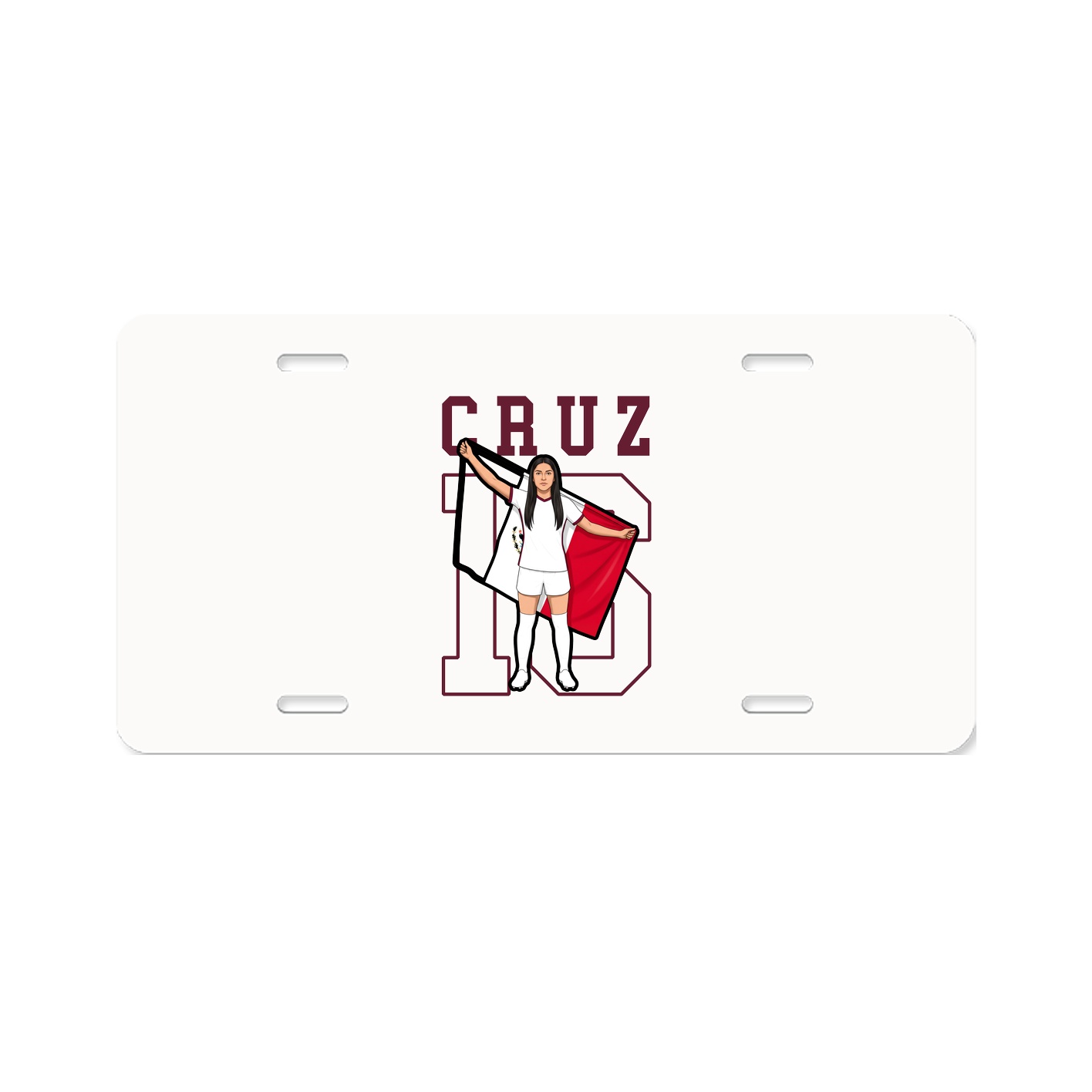 Aluminum License Plate