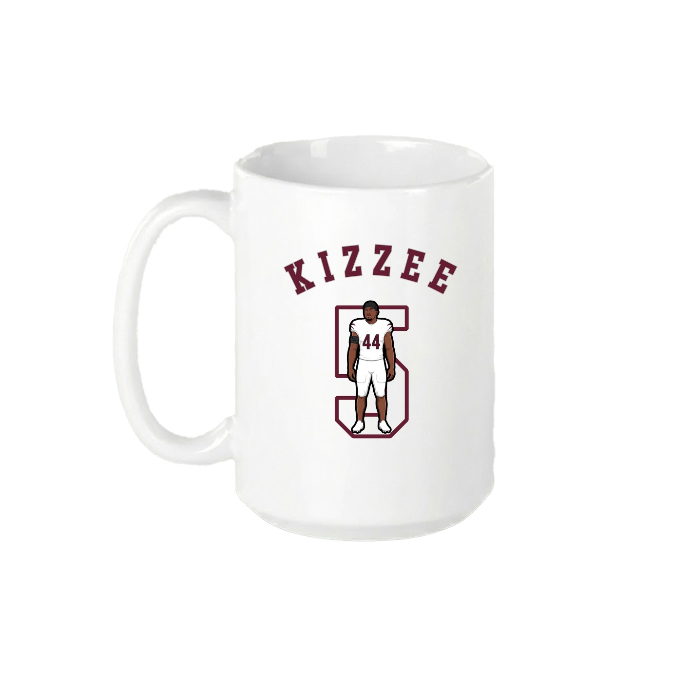 15oz Coffee Mug — Shirsey Arch in White