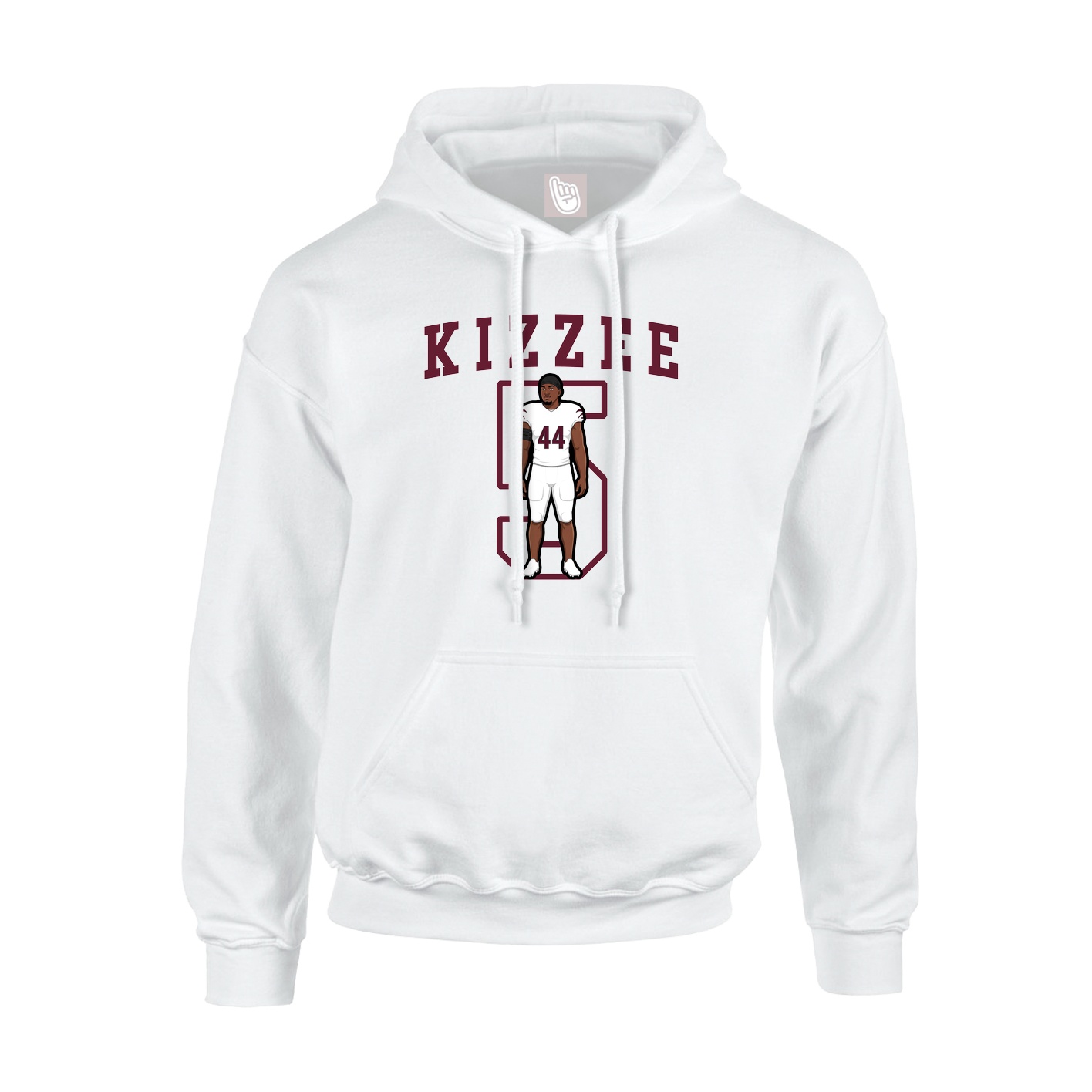 Hoodie — Shirsey in White