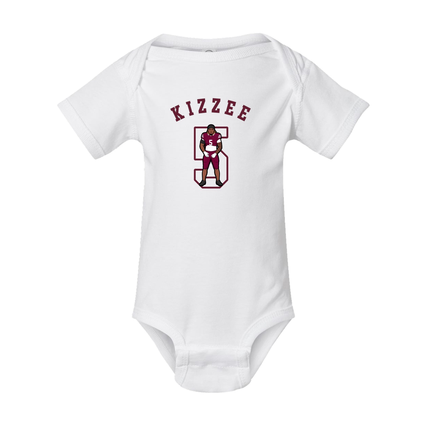 Baby Onesie — Shirsey Arch in White