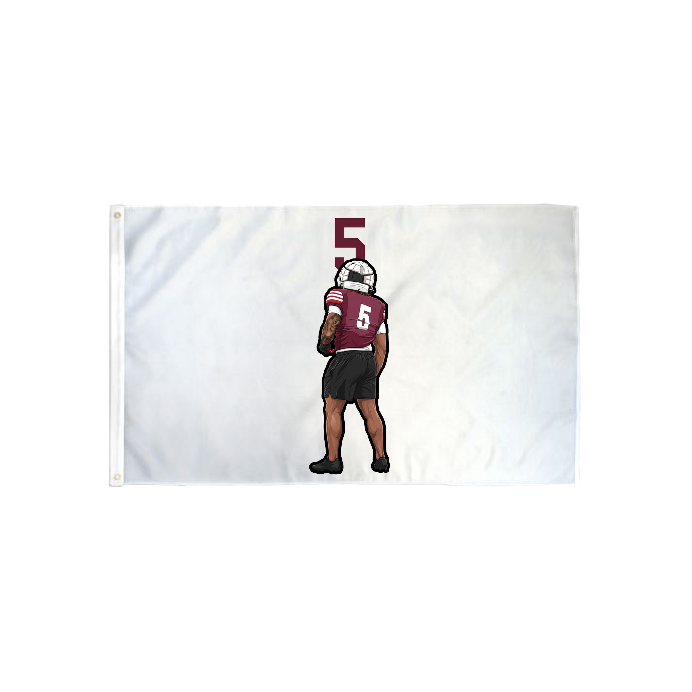3x5 Flag — Number Top in Classic