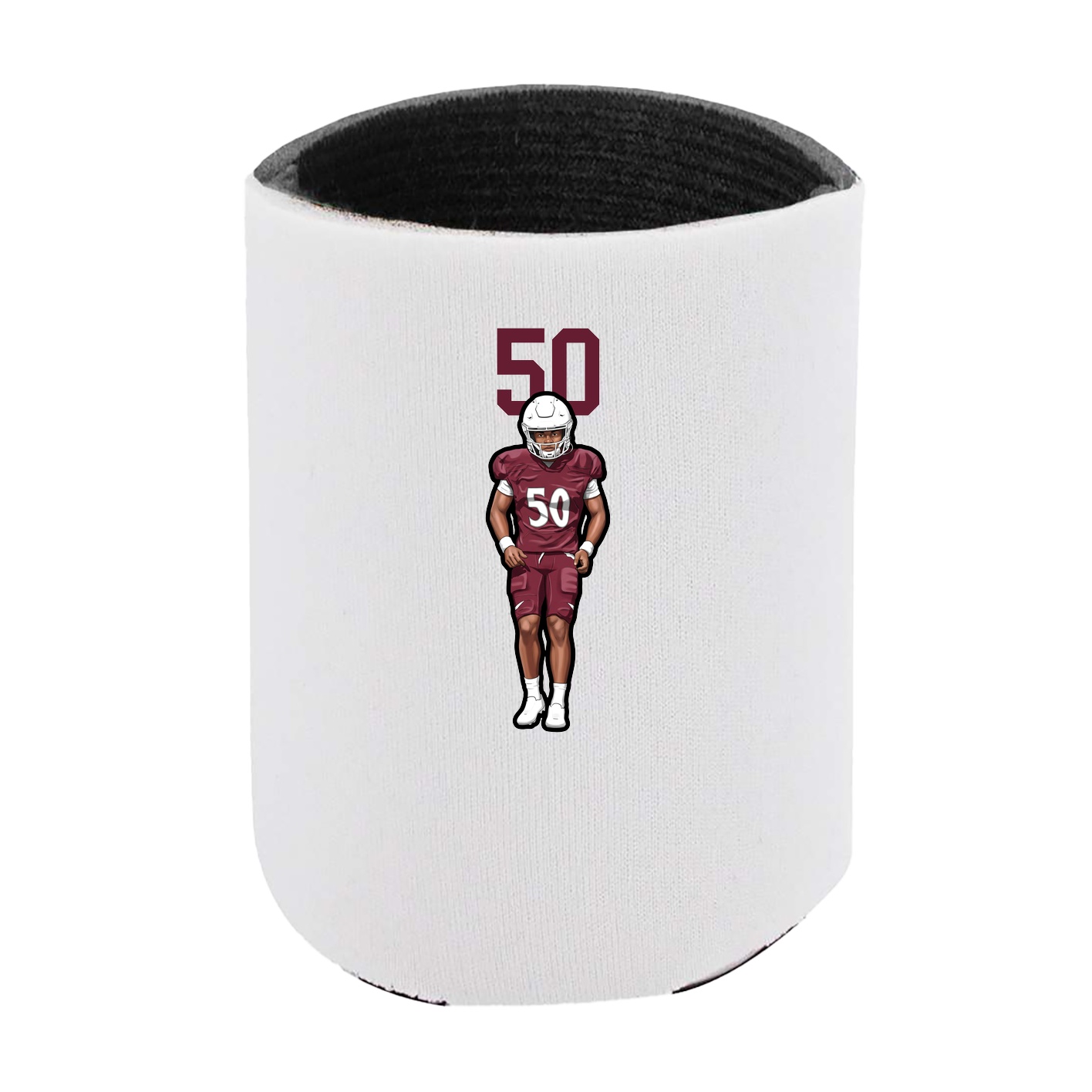 Can Holder — Number Top in White