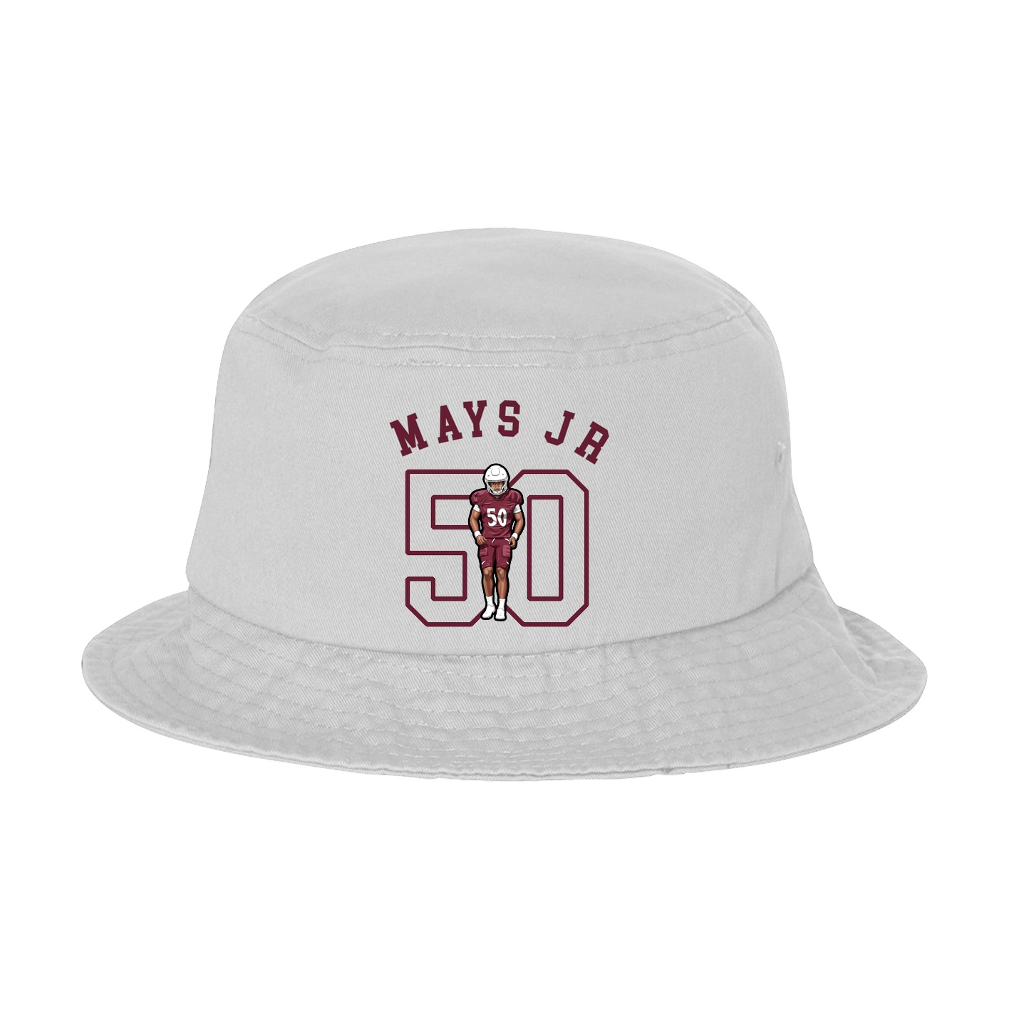 Bucket Cap — Shirsey Arch in White
