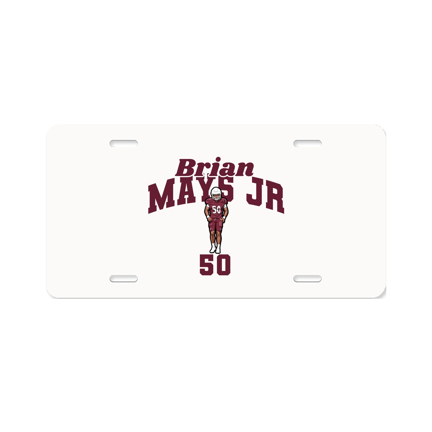 License Plate — Signature Arch in Classic