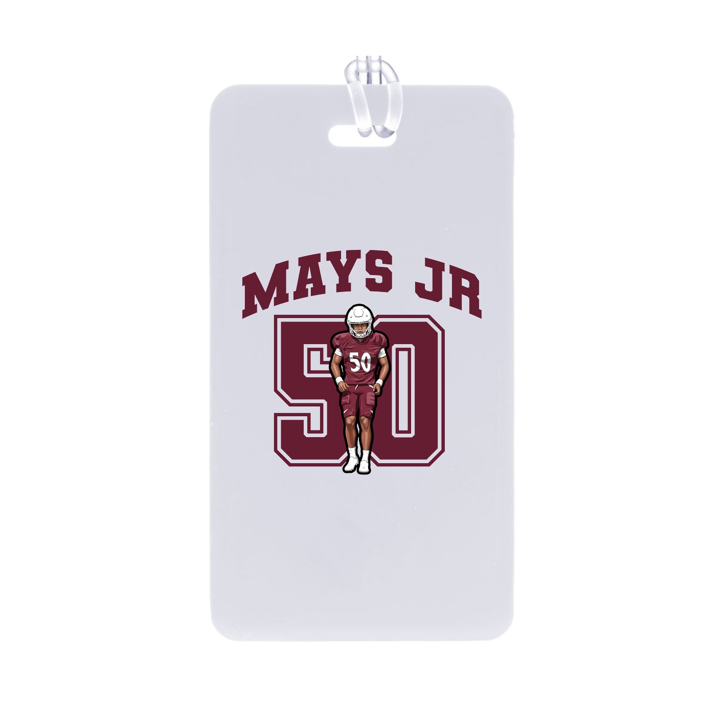 Bag Tag — Number in Classic
