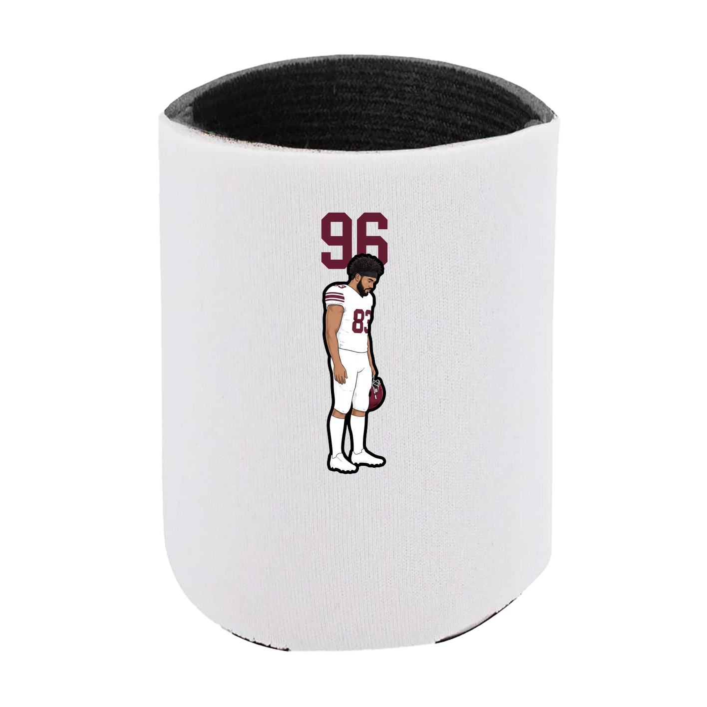 Can Holder — Number Top in White