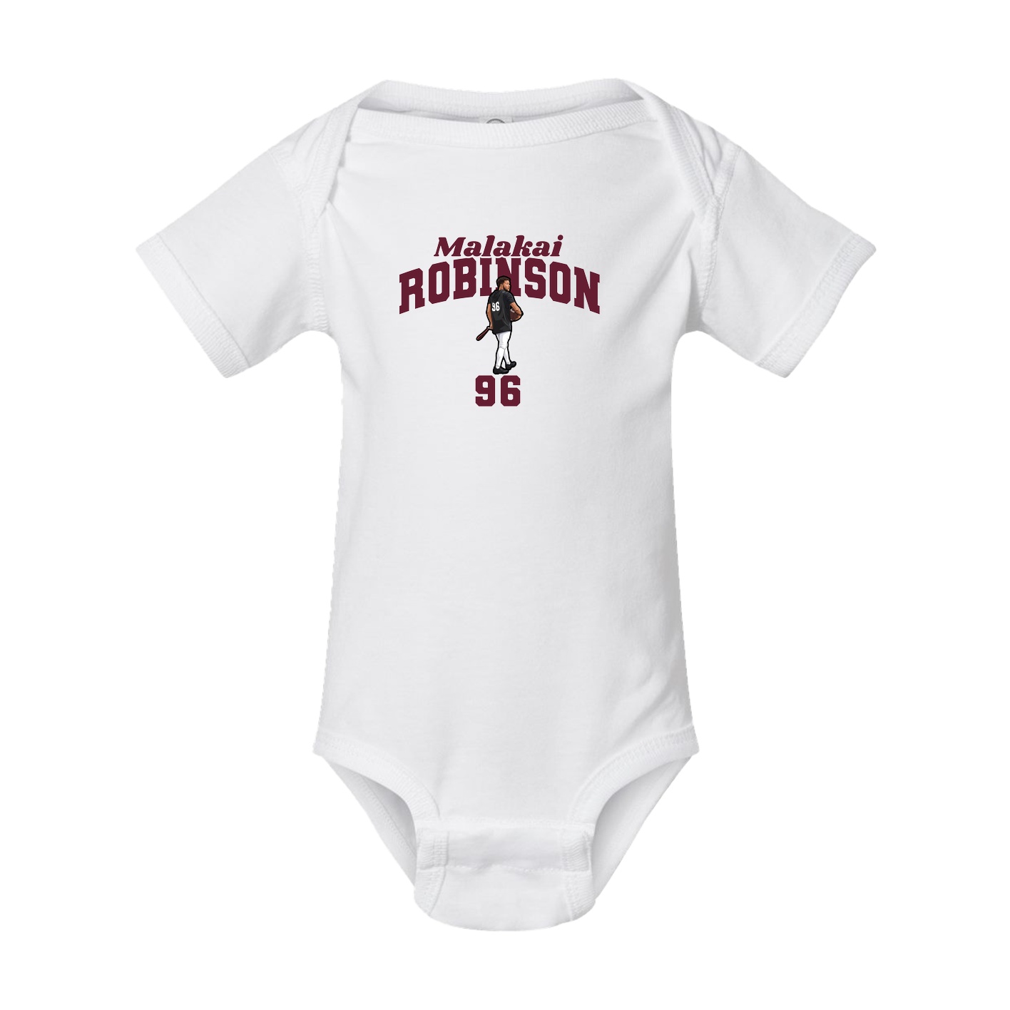 Baby Onesie — Signature Arch in White