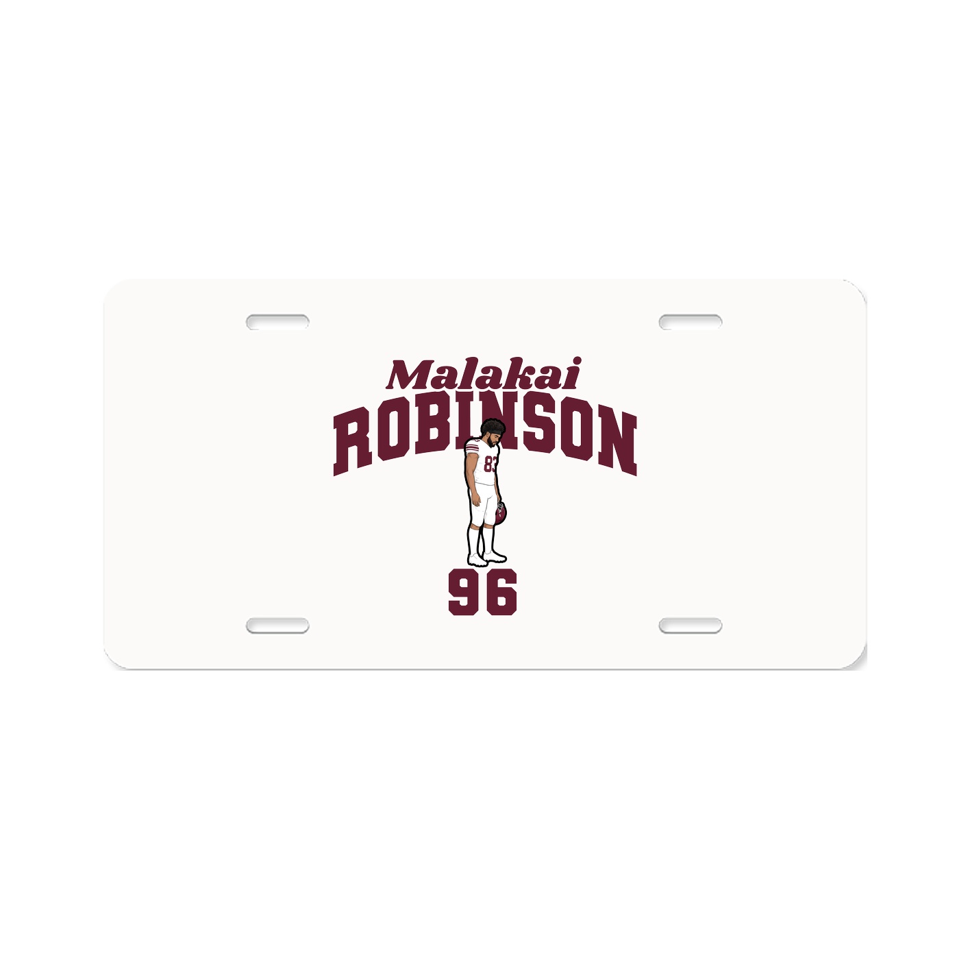License Plate — Signature Arch in Classic