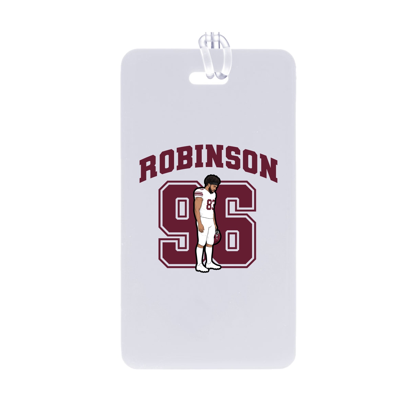 Bag Tag — Number in Classic
