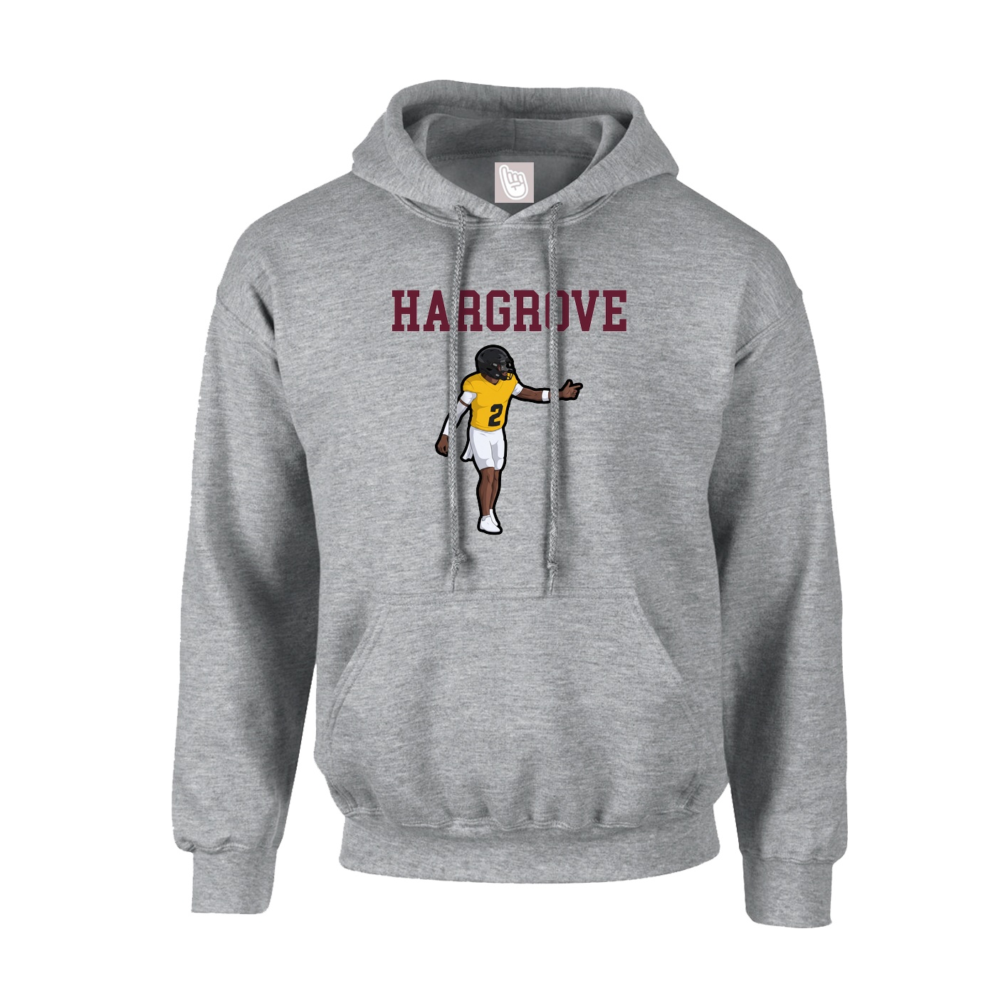 Hoodie — Shirsey in Grey