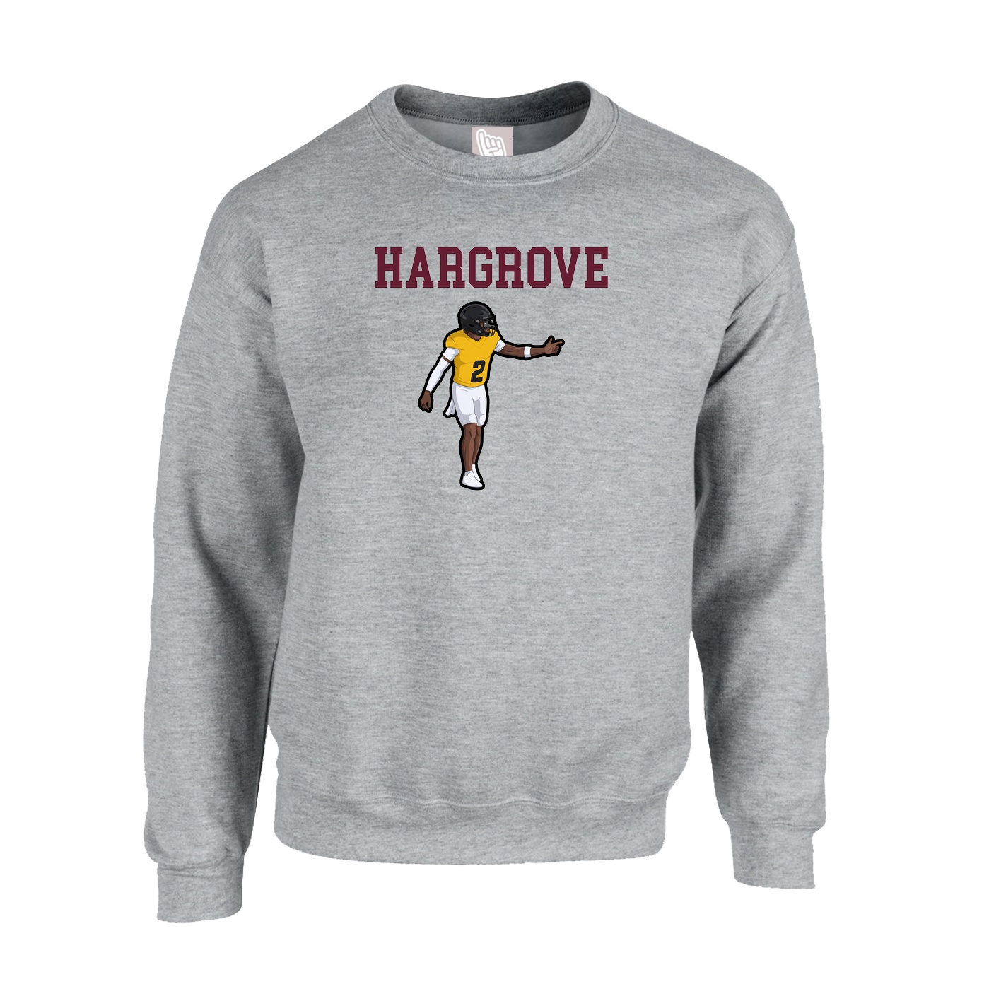 Fleece Crew — Shirsey in Grey