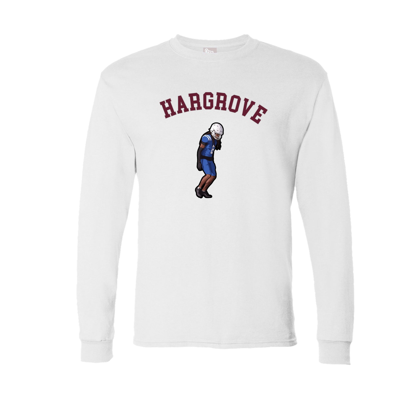 Long Sleeve Tee — Shirsey Arch in White