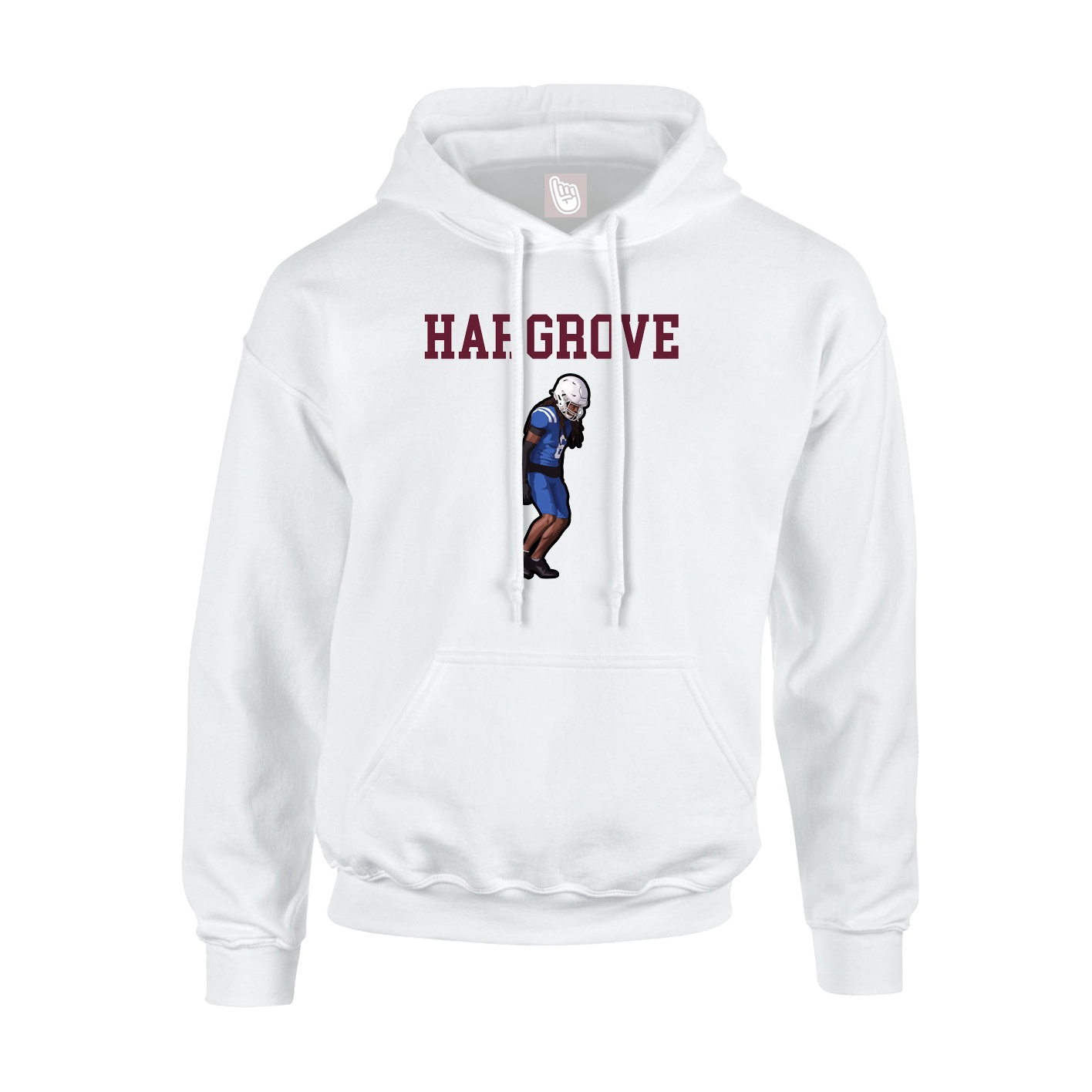 Youth Hoodie — Shirsey in White