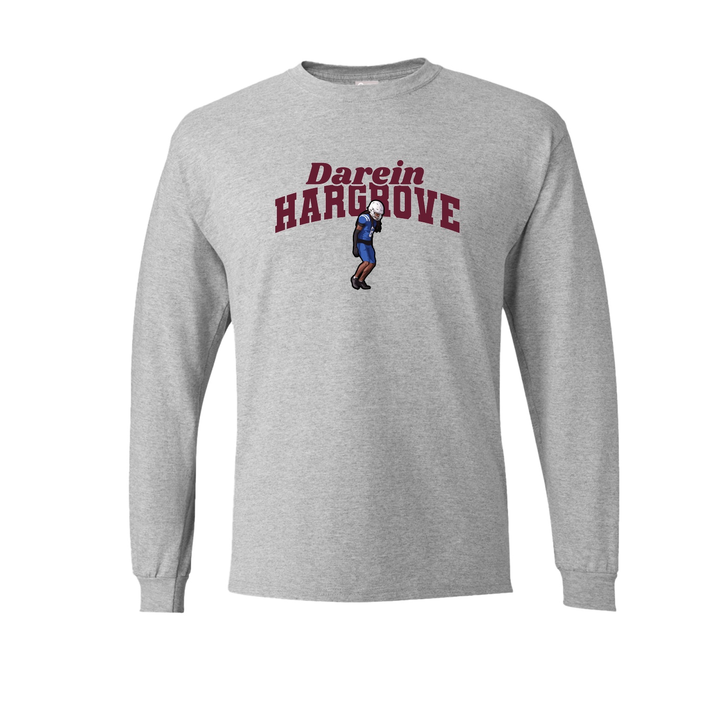 Long Sleeve Tee — Signature Arch in Grey