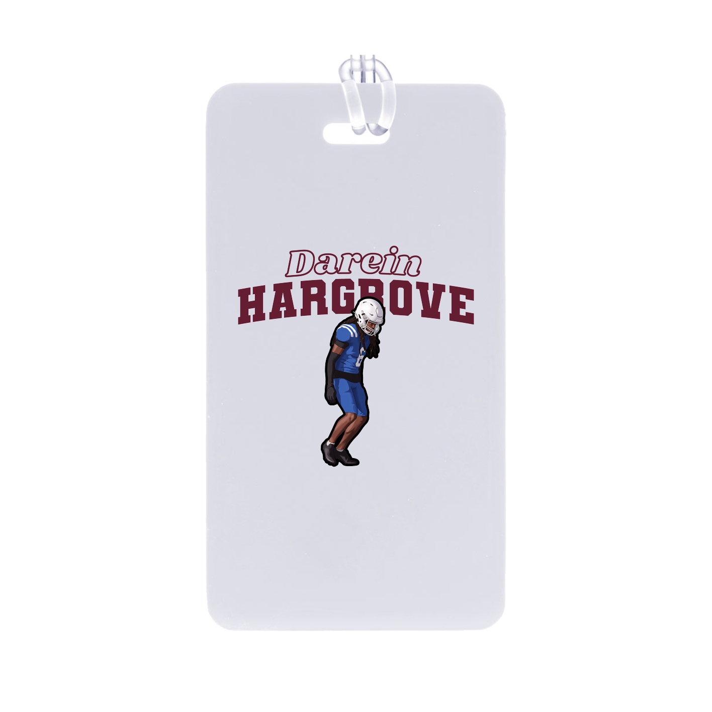 Bag Tag — Name Arch in Classic