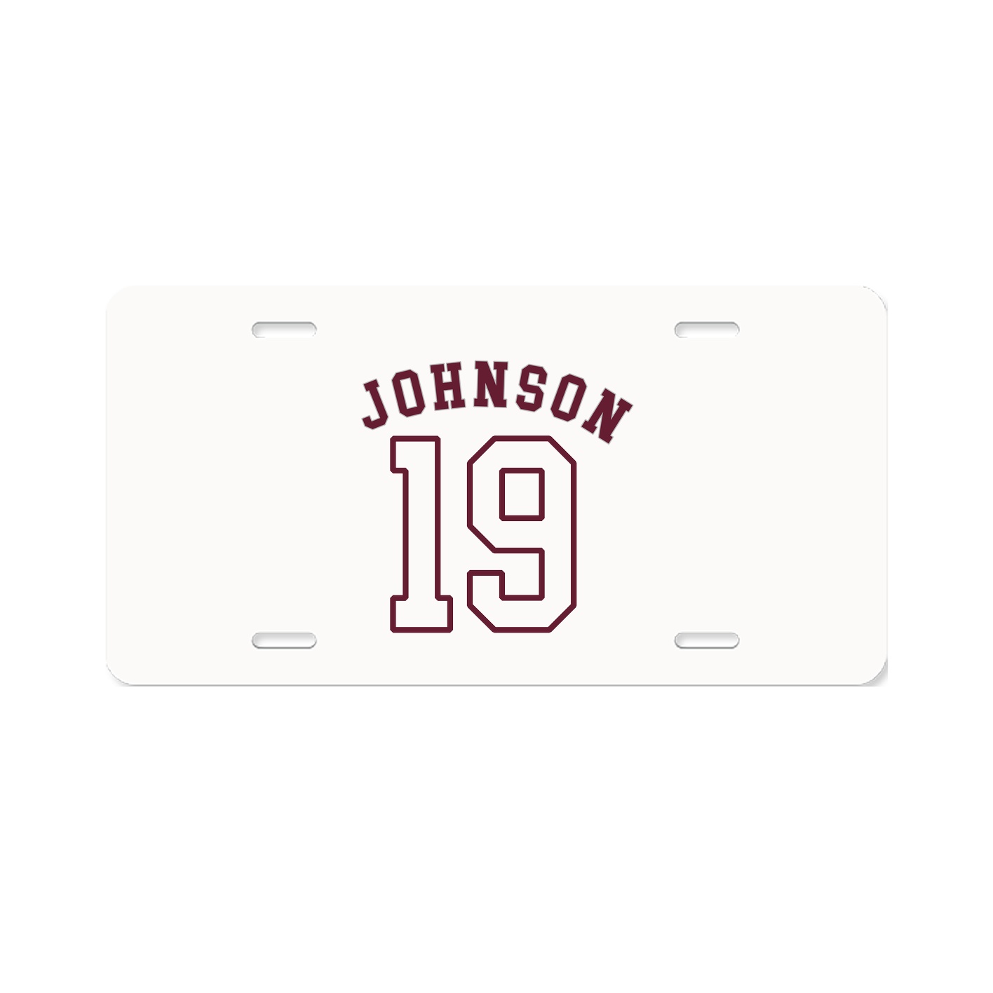 License Plate — Shirsey Arch in Classic