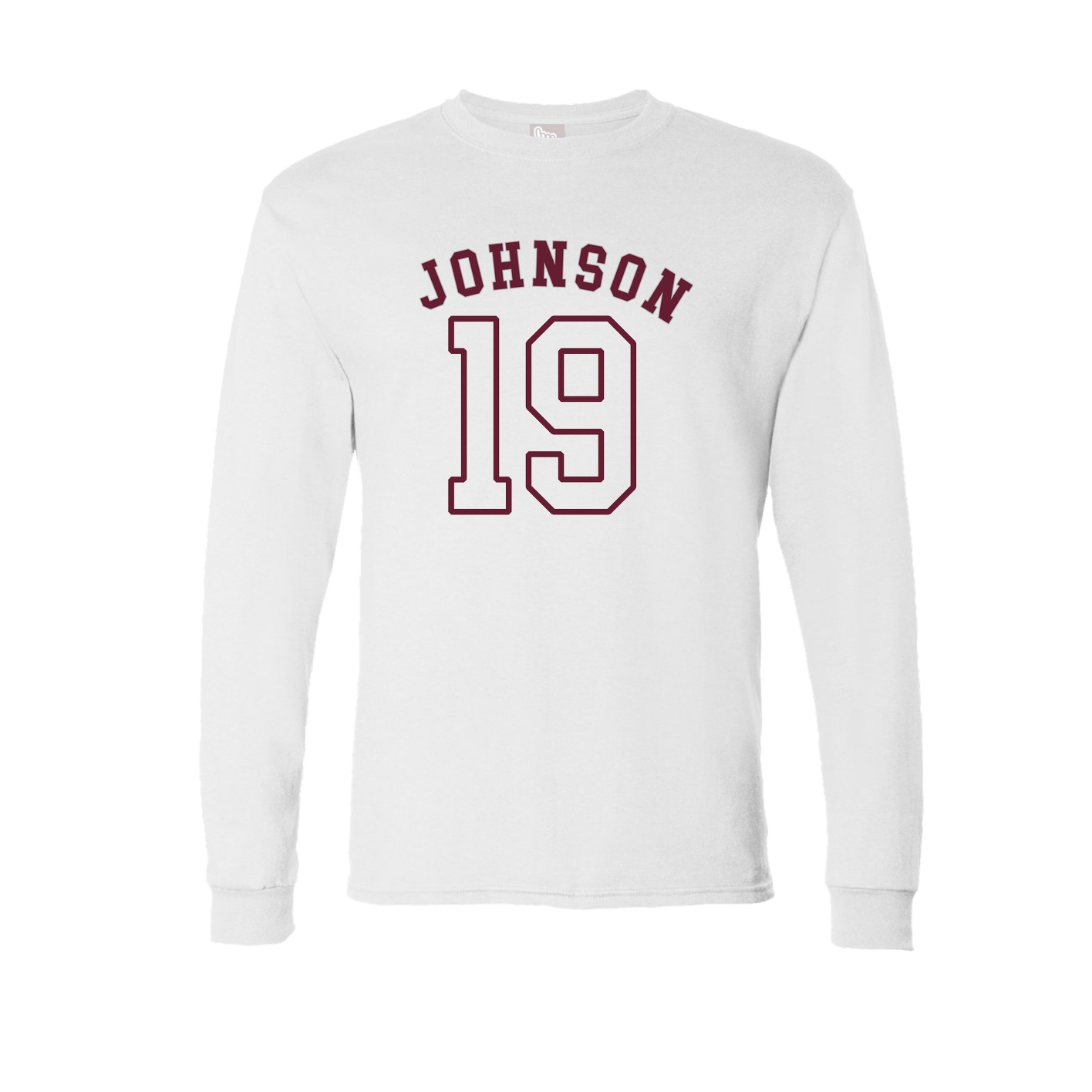 Long Sleeve Tee — Shirsey Arch in White