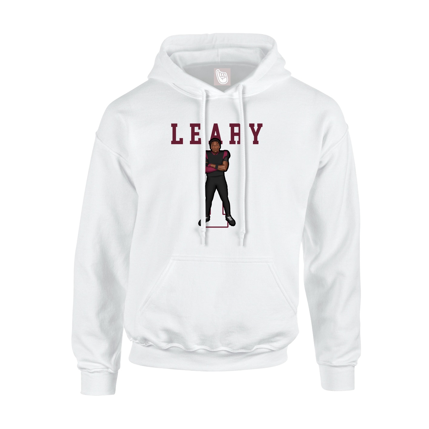Youth Hoodie — Shirsey in White
