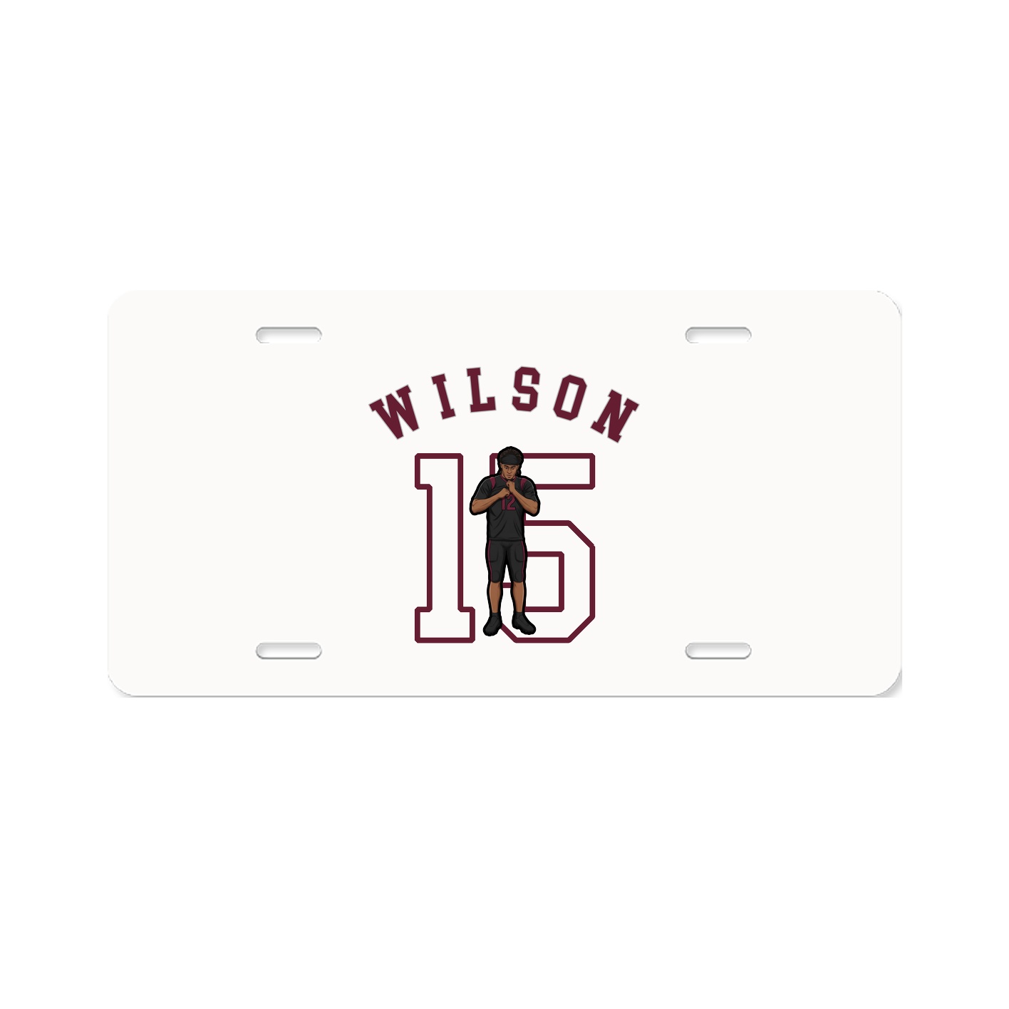 License Plate — Shirsey Arch in Classic