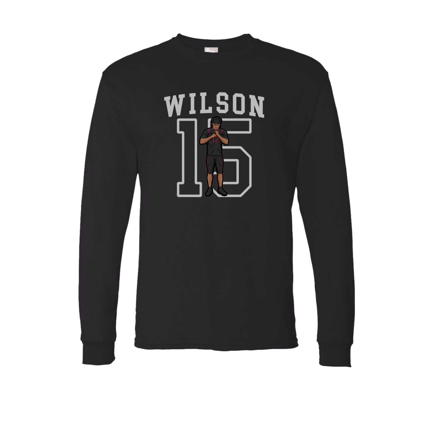Long Sleeve Tee — Shirsey in Black